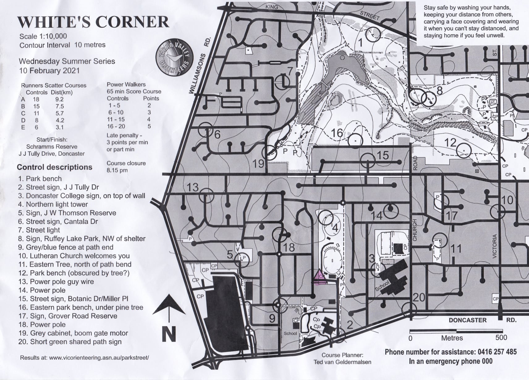 2020/21 Wednesday Summer Series Event 19 (2021-02-10)