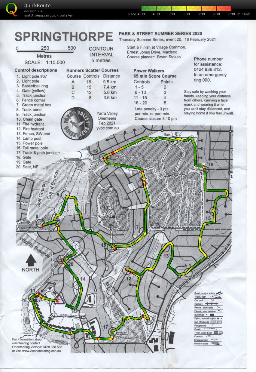 2020/21 Thursday Summer Series Event 20 (18/02/2021)