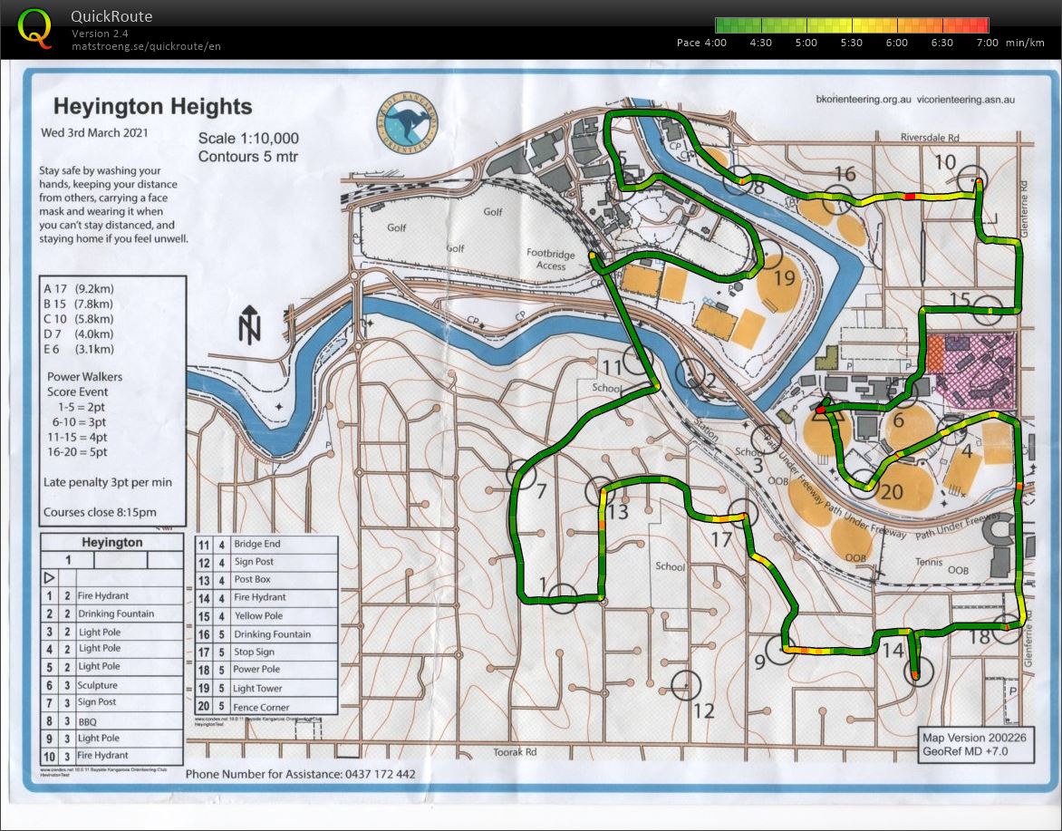 2020/21 Wednesday Summer Series Event 22 (03-03-2021)