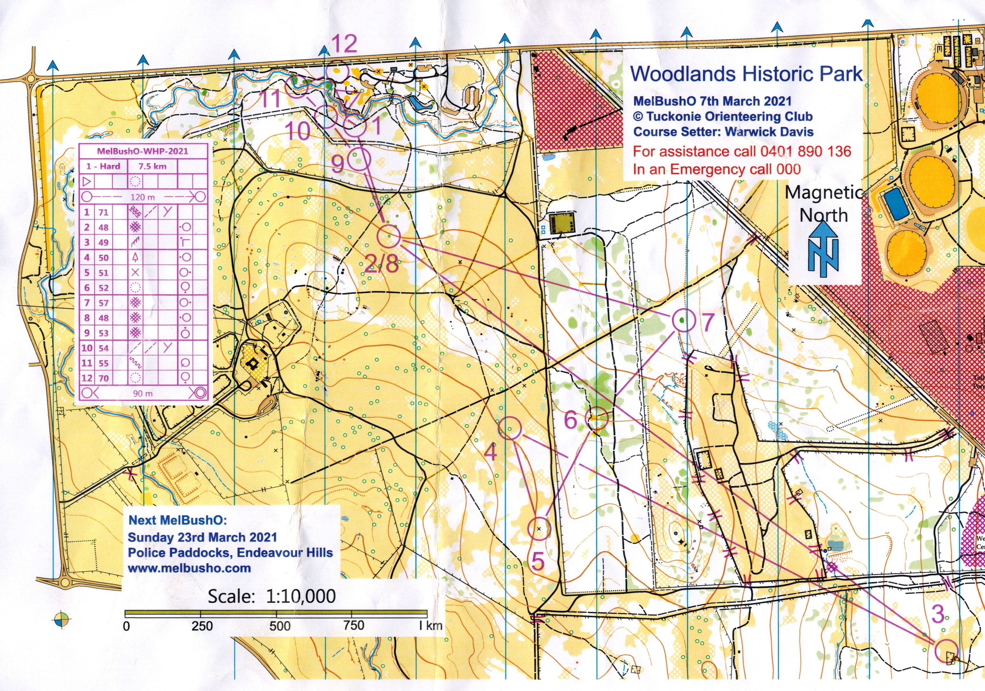 Woodlands MelBushO (09/03/2021)