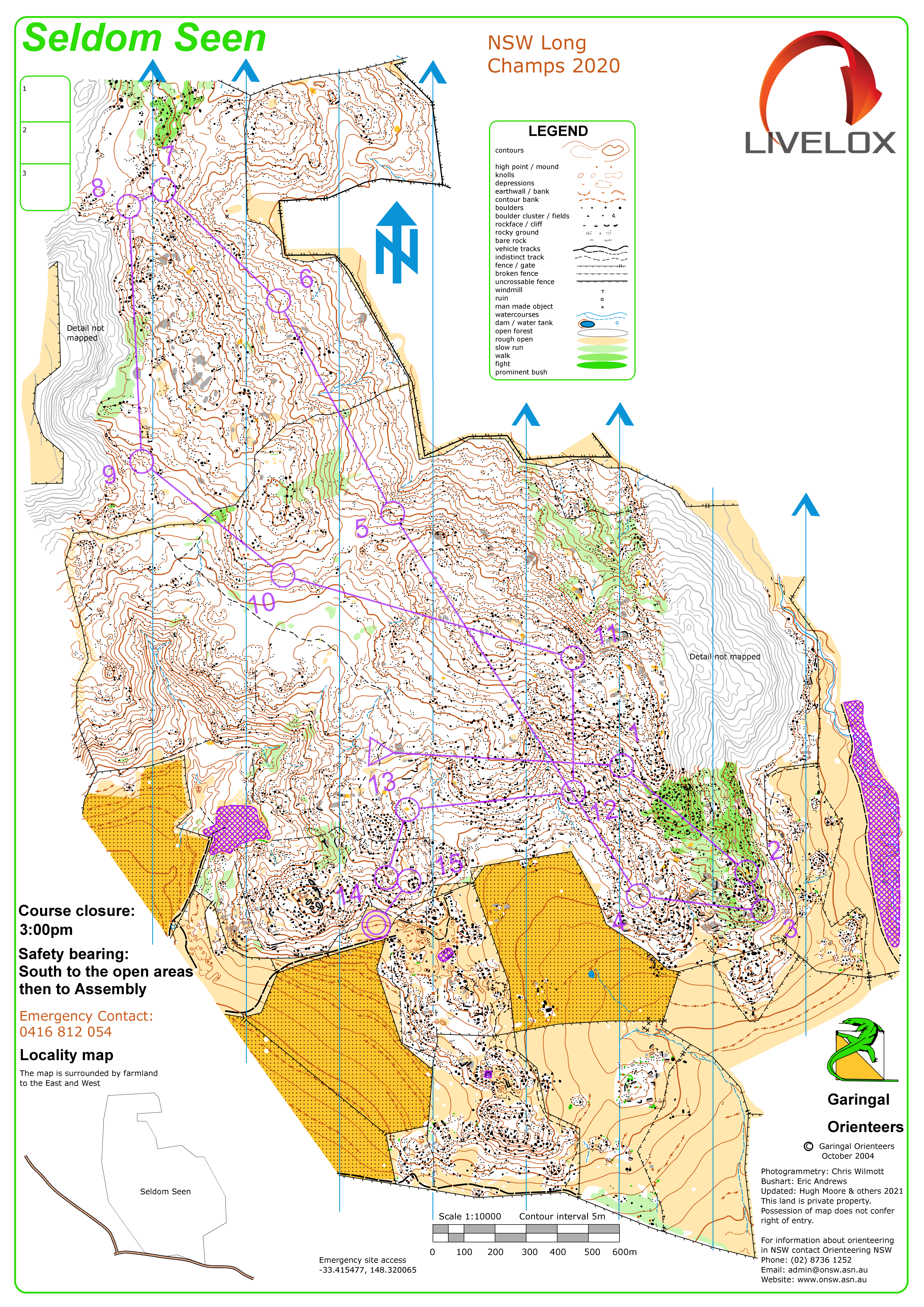 2020 NSW Championships Long Distance (11/04/2021)