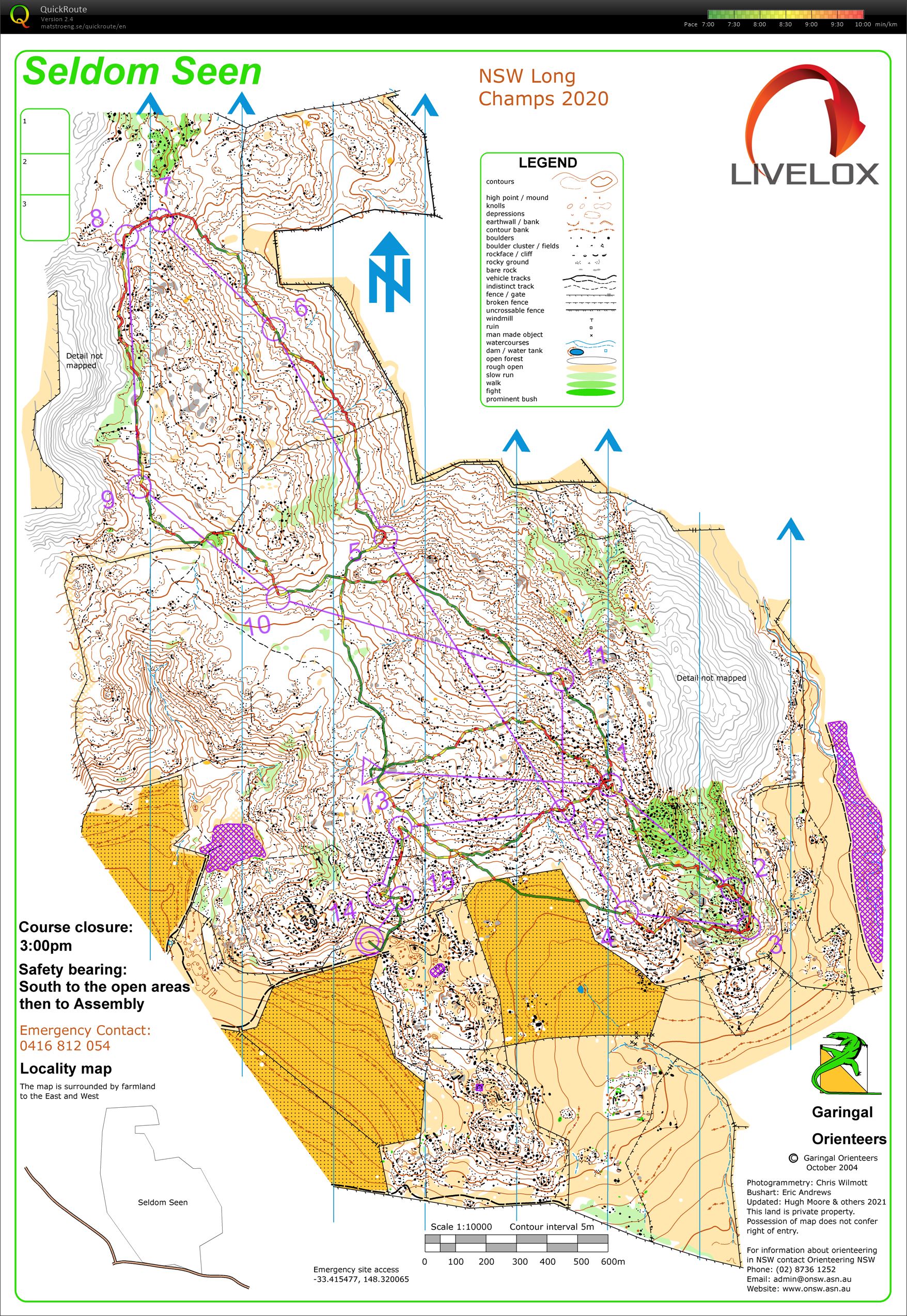 2020 NSW Championships Long Distance (11/04/2021)