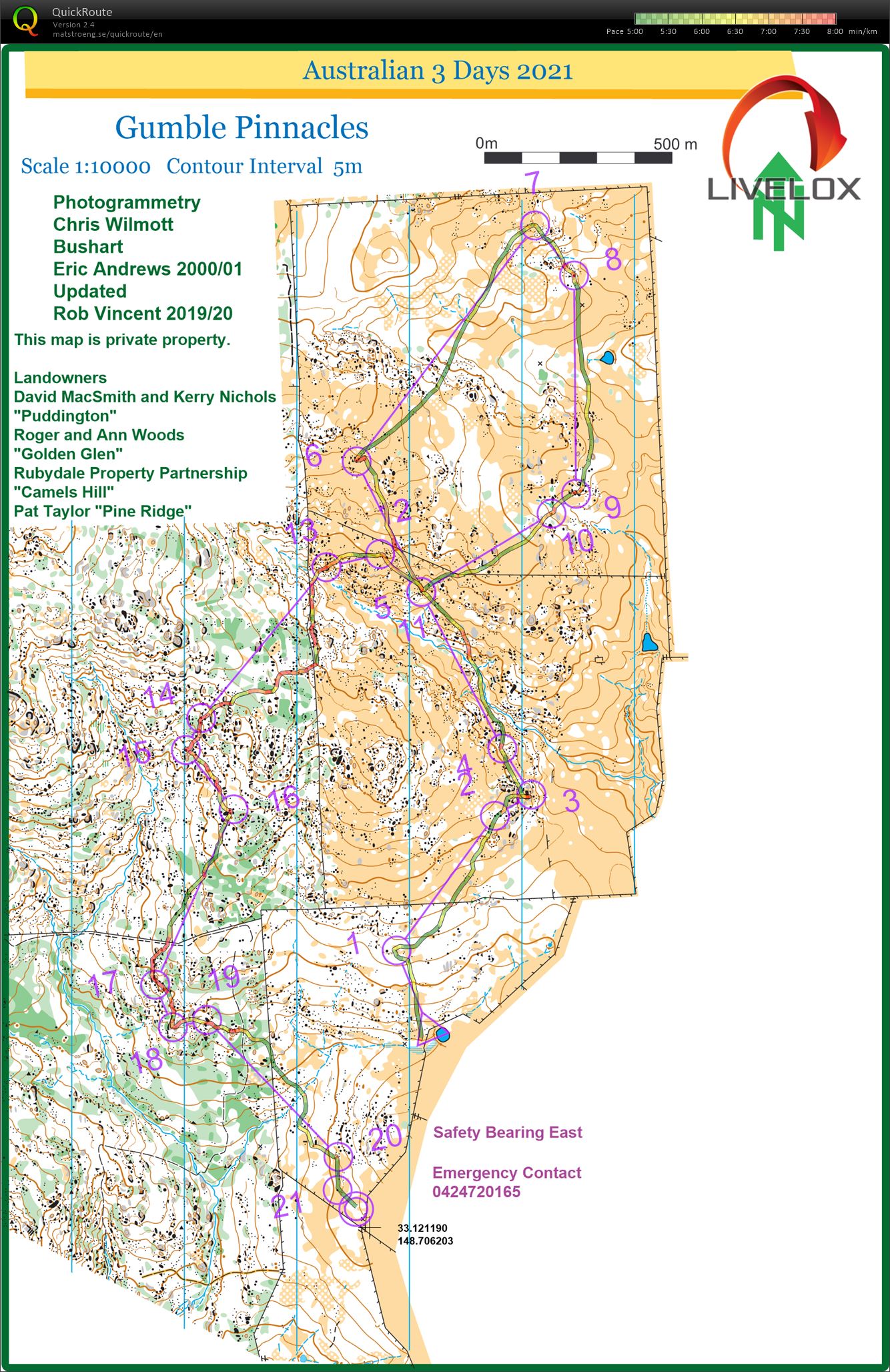 2021 Australian 3-Day Championships Day 3 (05/04/2021)