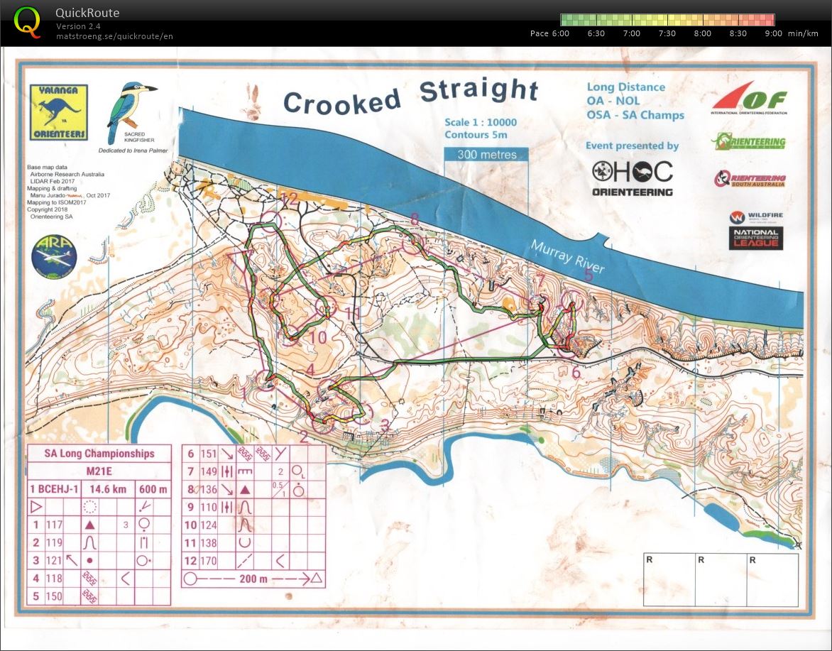 2021 South Australian Long Distance Championships Map 1 of 2 (2021-04-25)