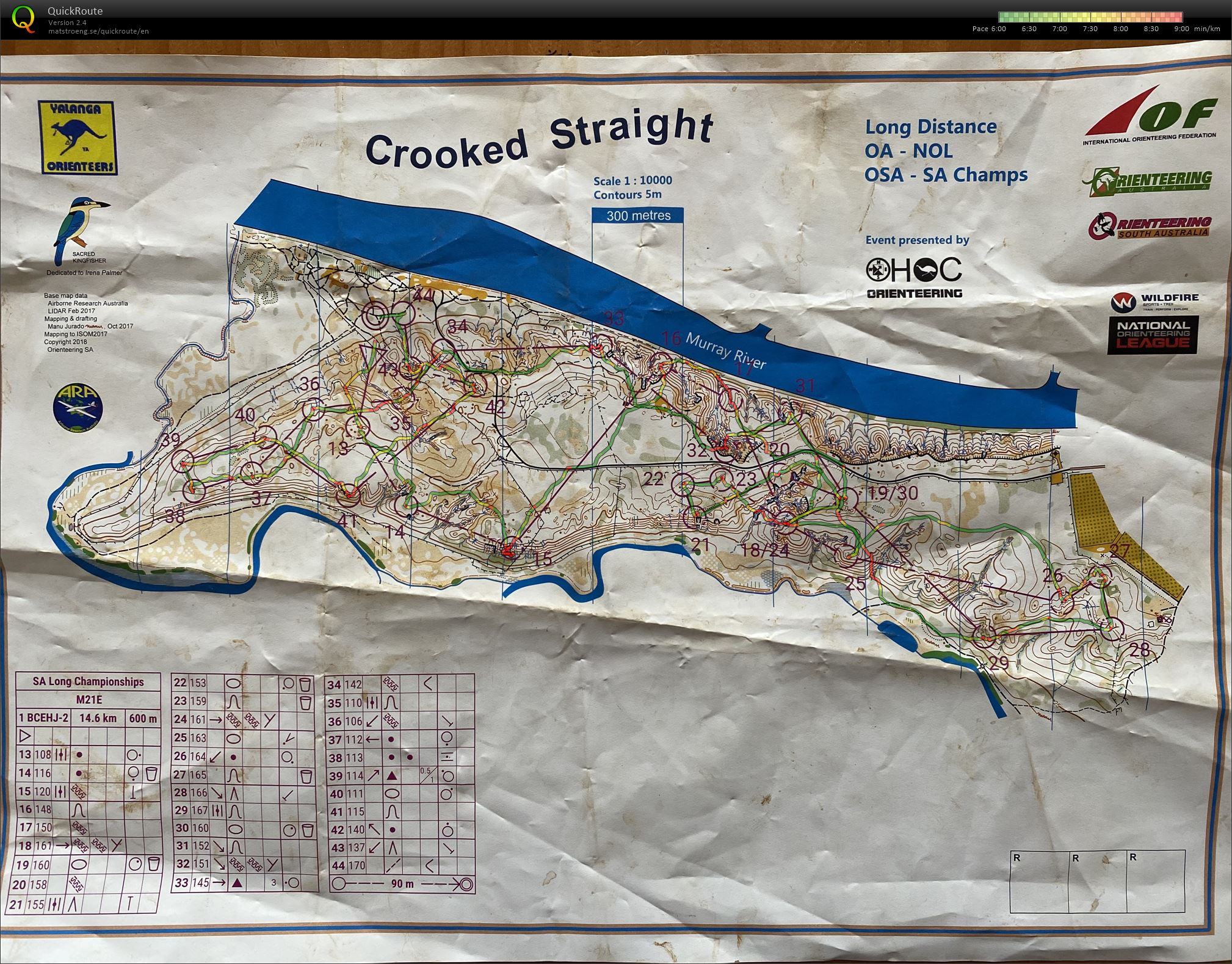 2021 South Australian Long Distance Championships Map 2 of 2 (25-04-2021)