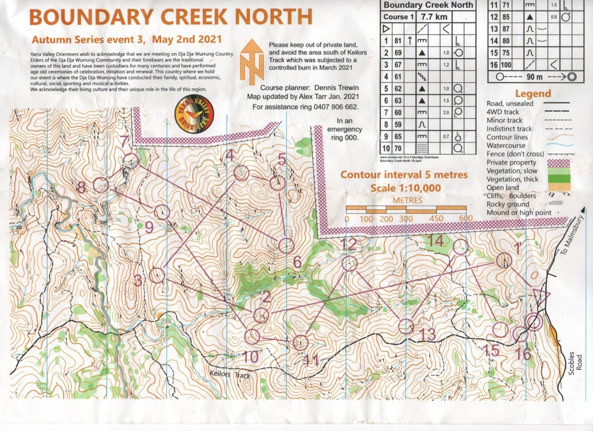 2021 Victorian Autumn Series #3 (2021-05-02)