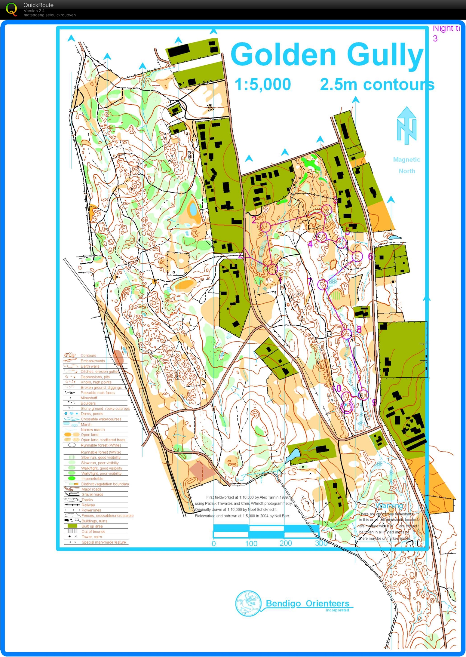 Golden Gully Night training (15-02-2013)