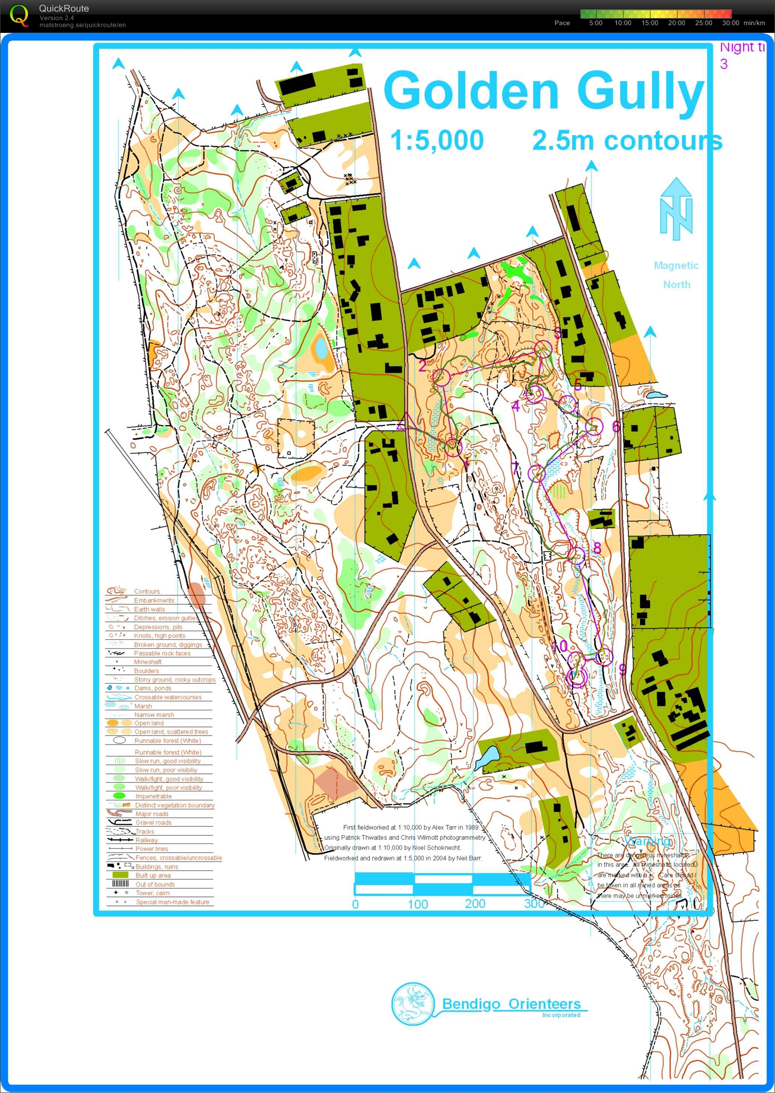 Golden Gully Night training (15-02-2013)