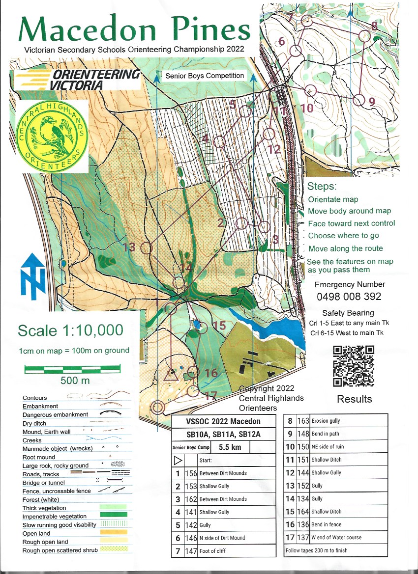 2022 Victorian Schools Orienteering Championships (2022-05-13)