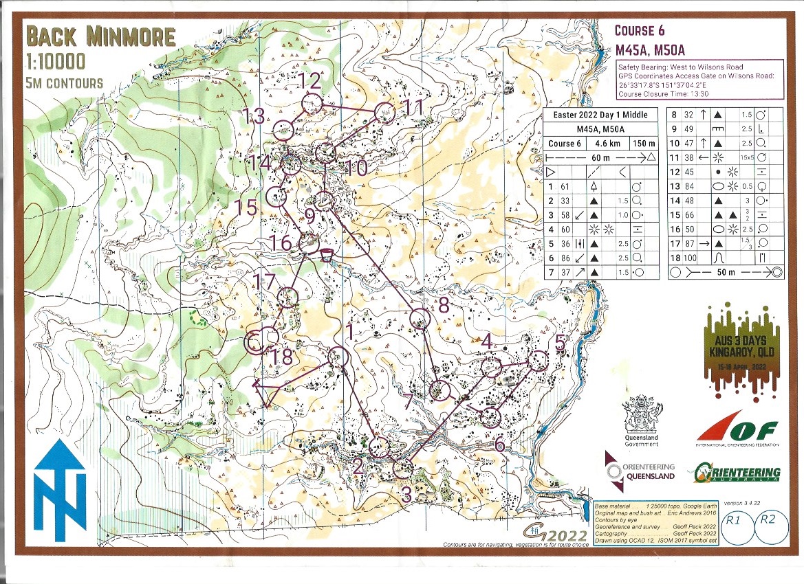 2022 Australian 3 Day Championships Day 1 (2022-04-16)