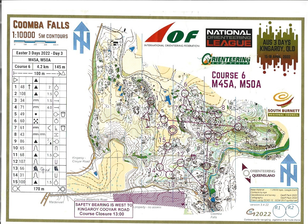 2022 Australian 3 Day Championships Day 3 (18/04/2022)