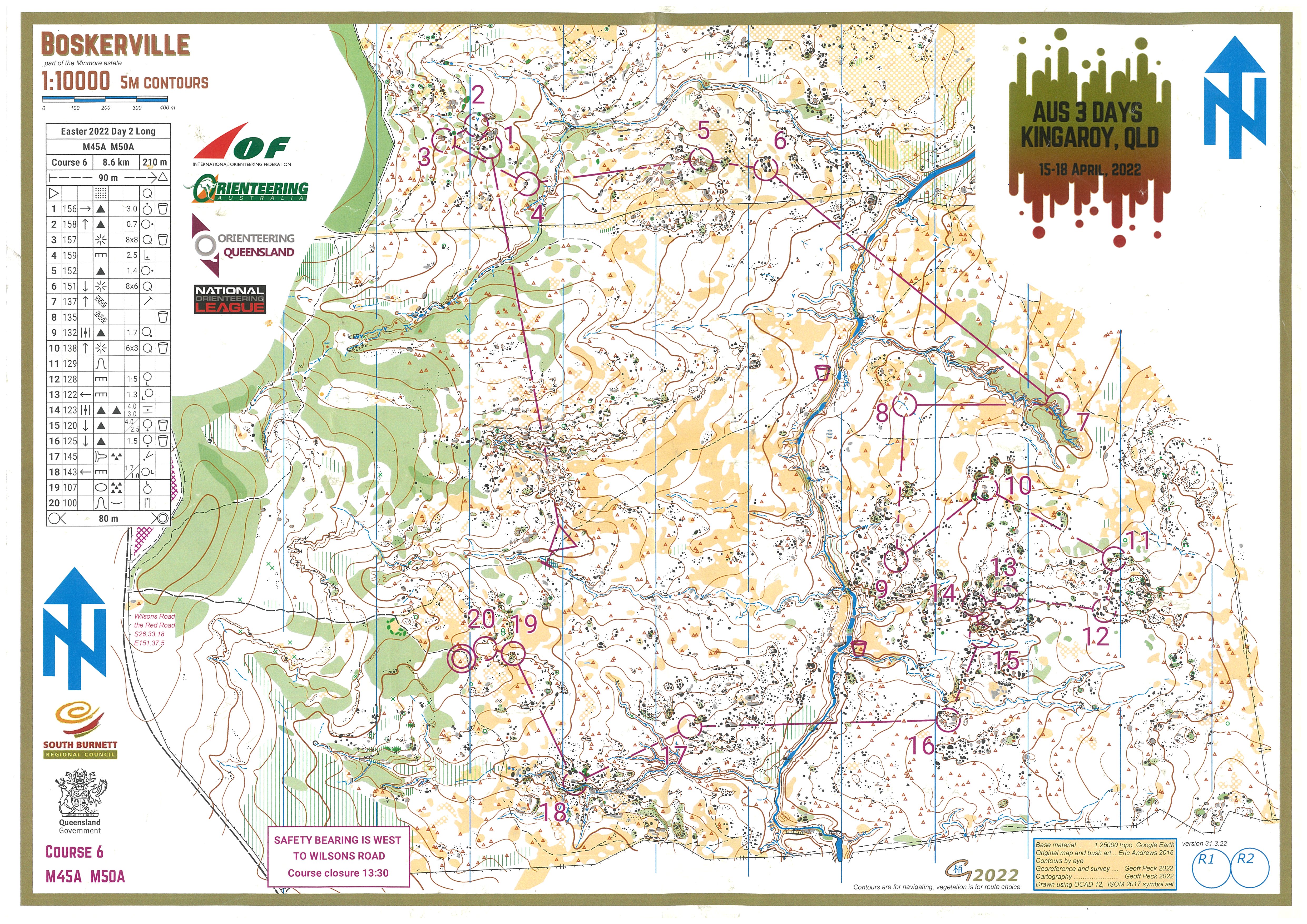 2022 Australian 3 Day Championships Day 2 (17-04-2022)