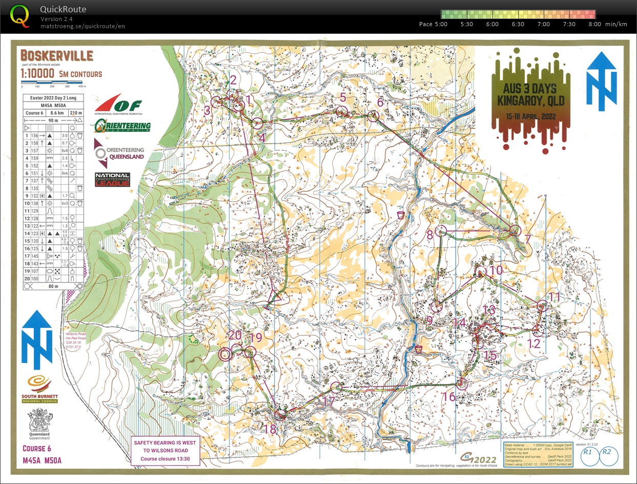 2022 Australian 3 Day Championships Day 2 (17-04-2022)