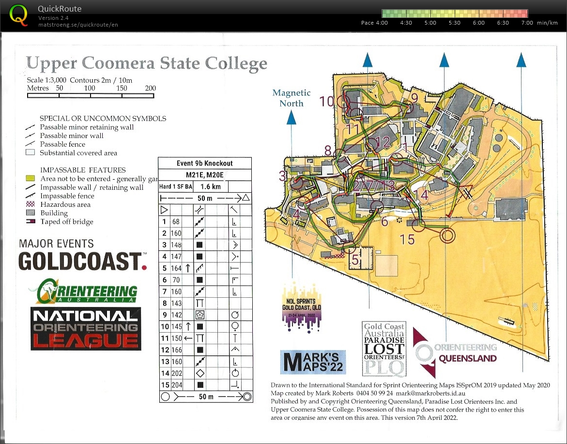 2022 Gold Coast Knockout Sprint Consolation Semi-Final (24/04/2022)