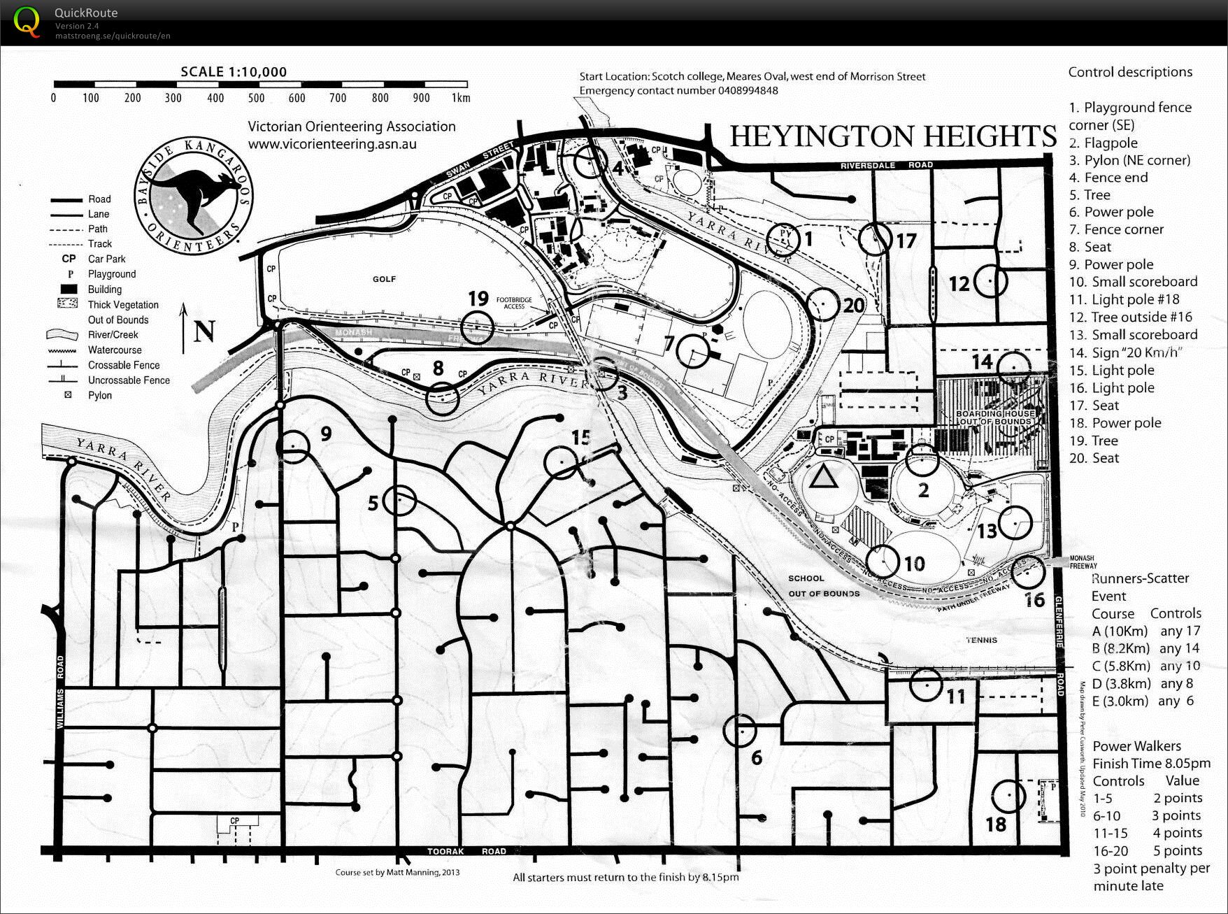 2012-13 Eastern Summer Series Event No. 18        (20.02.2013)