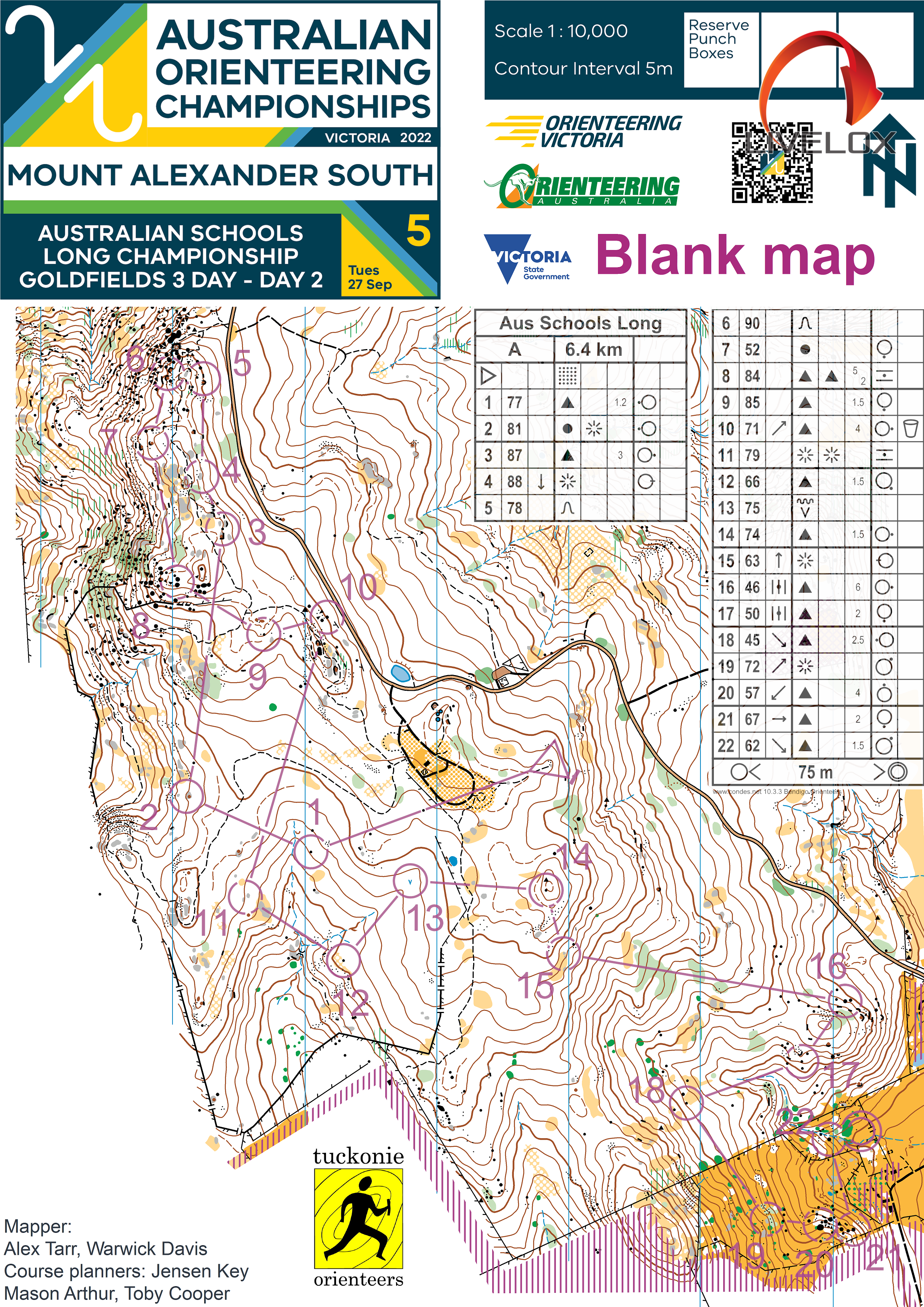 2022 Goldfields Challenge Day 2 (2022-09-27)