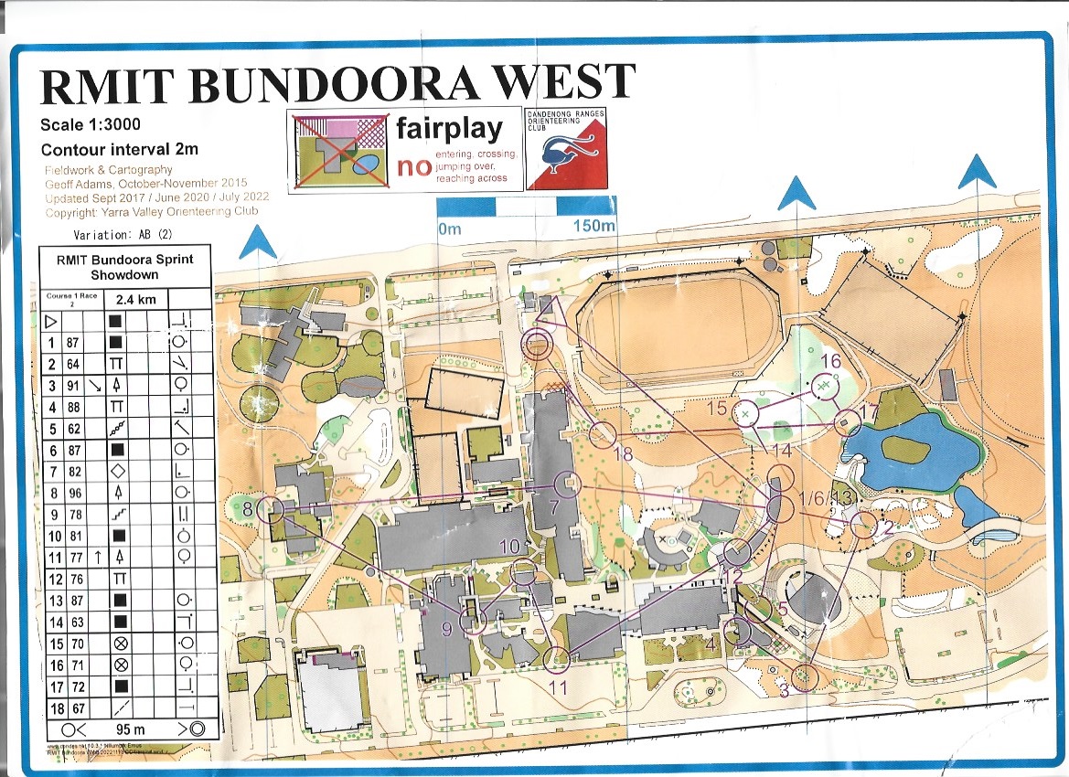 RMIT Sprint Double Race 2 (2022-11-13)