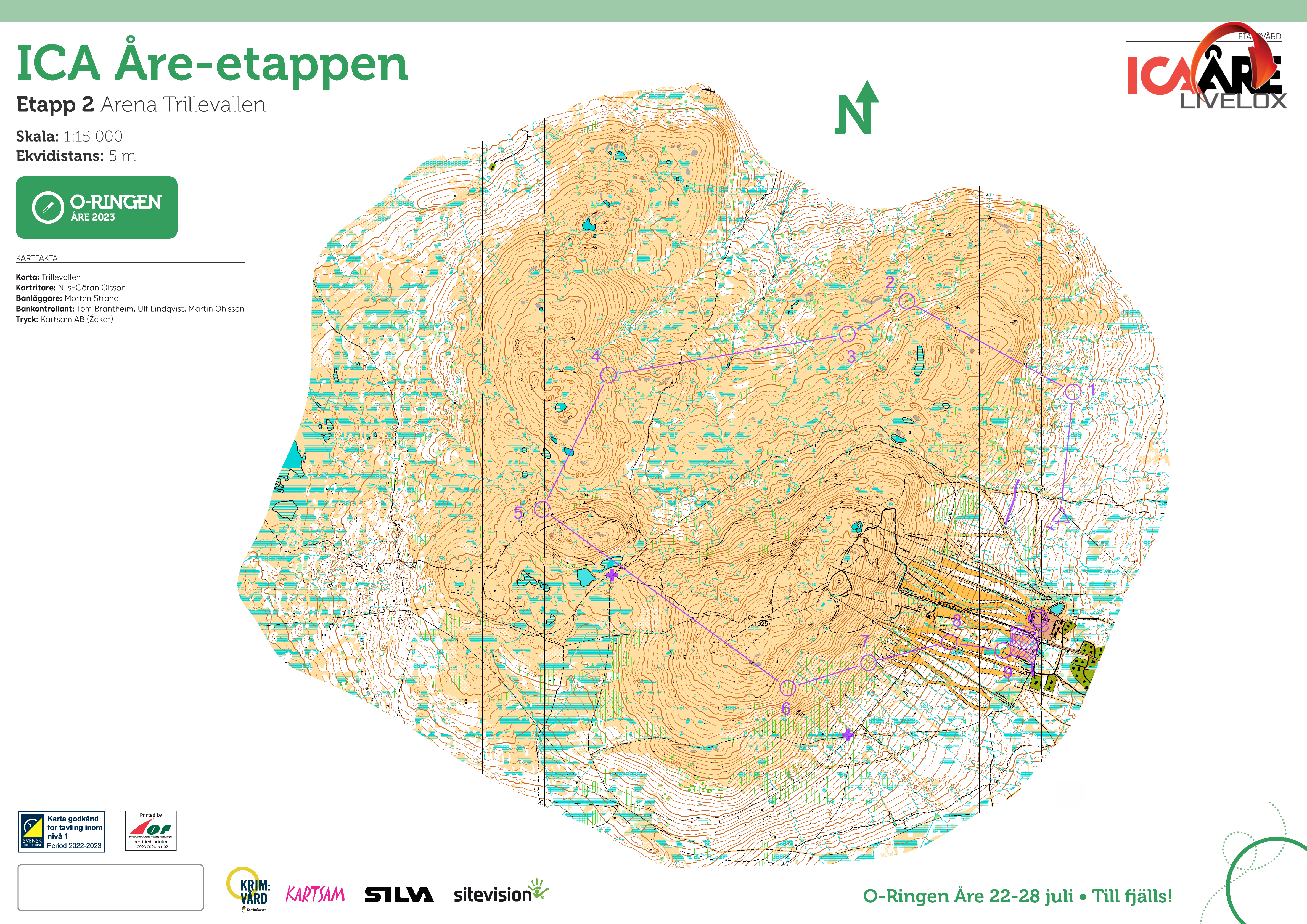 O-Ringen Åre, etapp 2, lång, H45 (24-07-2023)