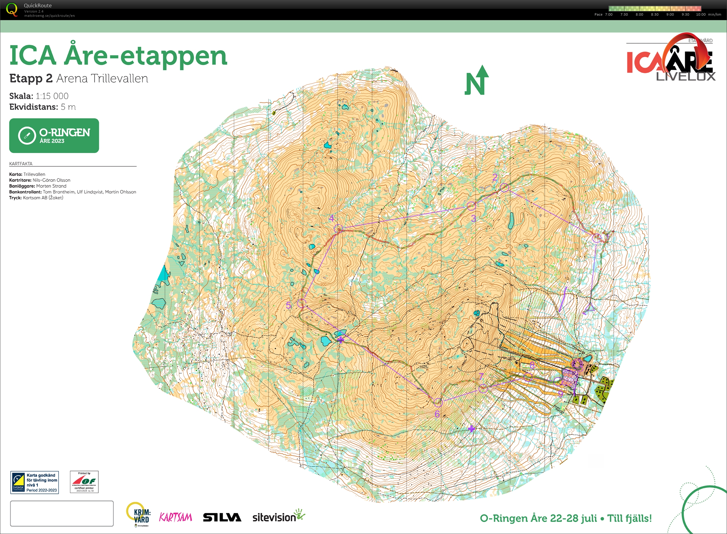 O-Ringen Åre, etapp 2, lång, H45 (24-07-2023)