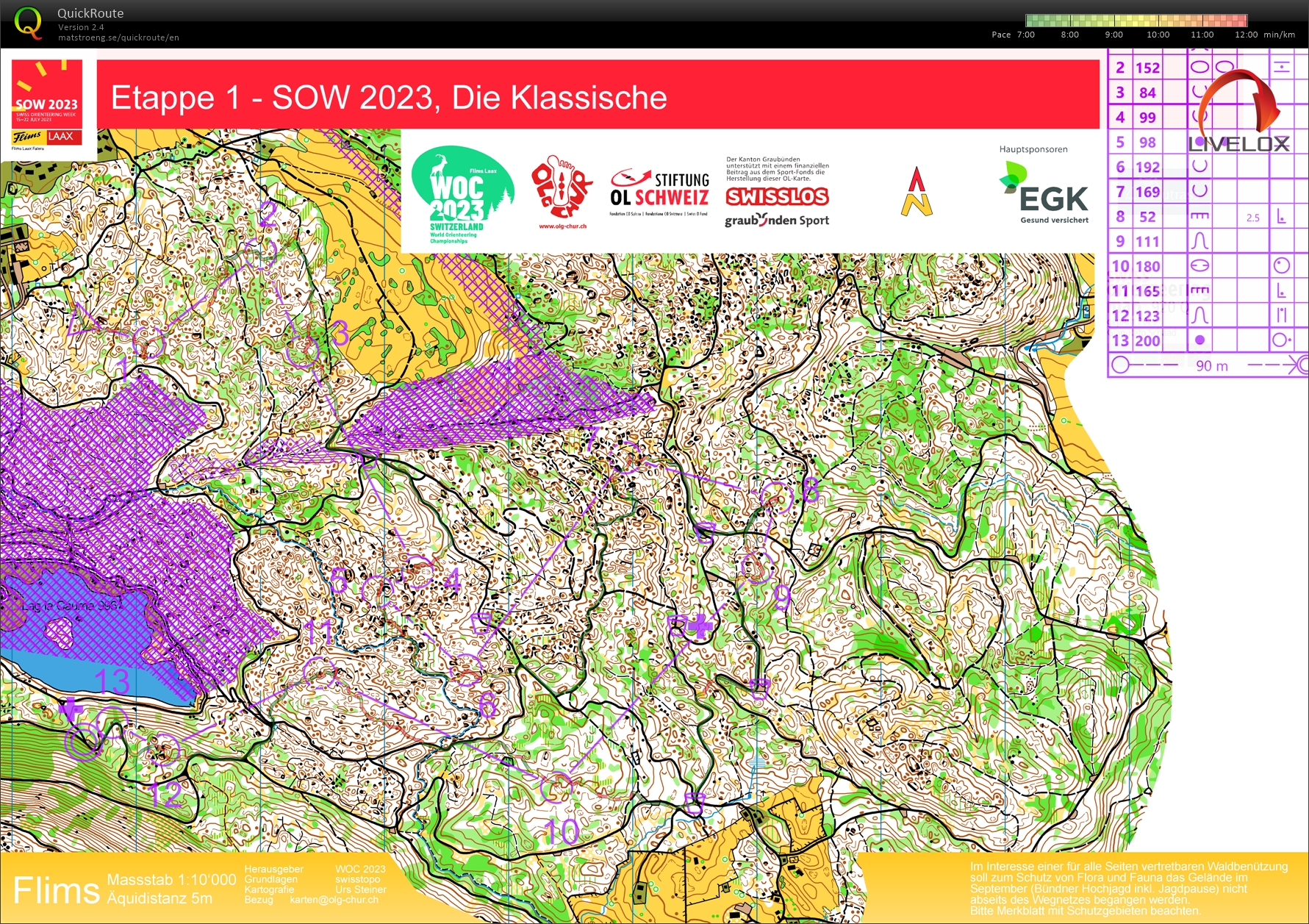 Swiss-O-Week 2023 Etappe 1, H45 (16-07-2023)