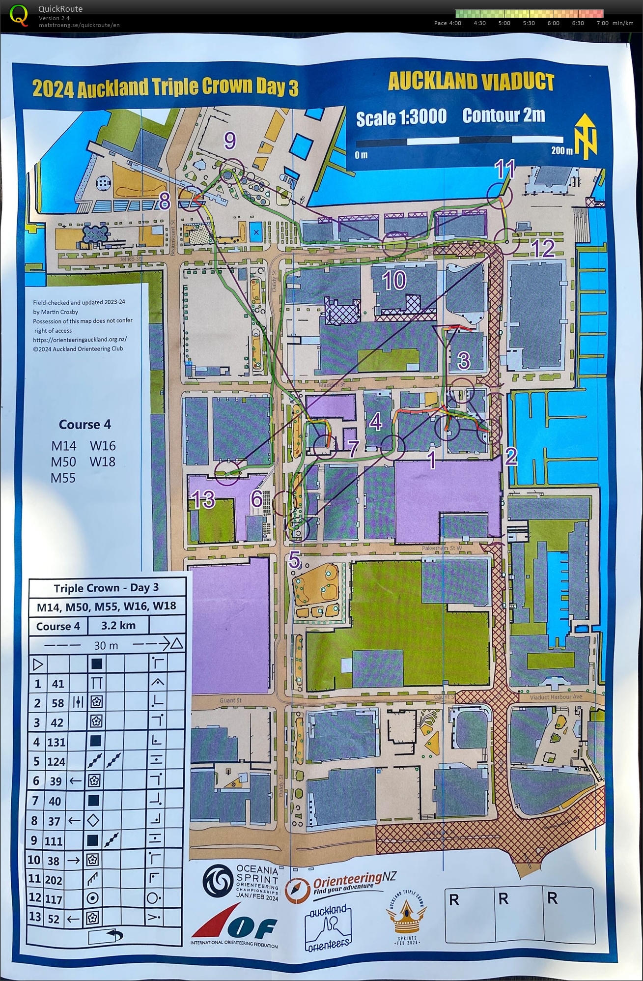 2024 Auckland Triple Crown race 3 map 1 (06/02/2024)