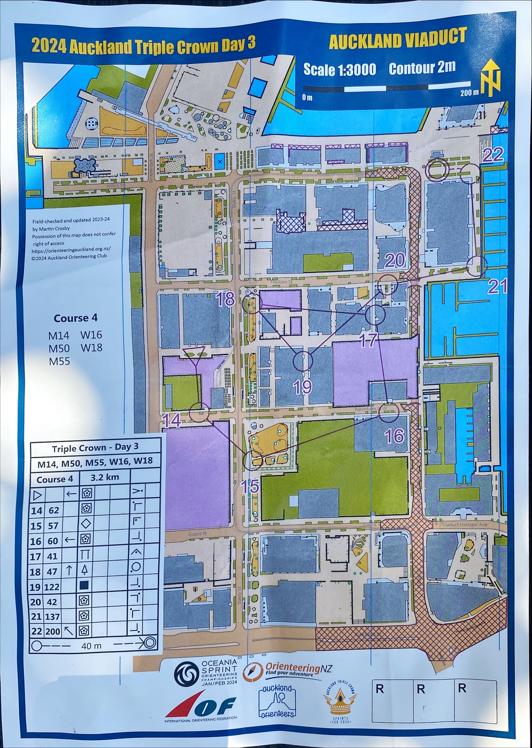 2024 Auckland Triple Crown race 3 map 2 (06-02-2024)