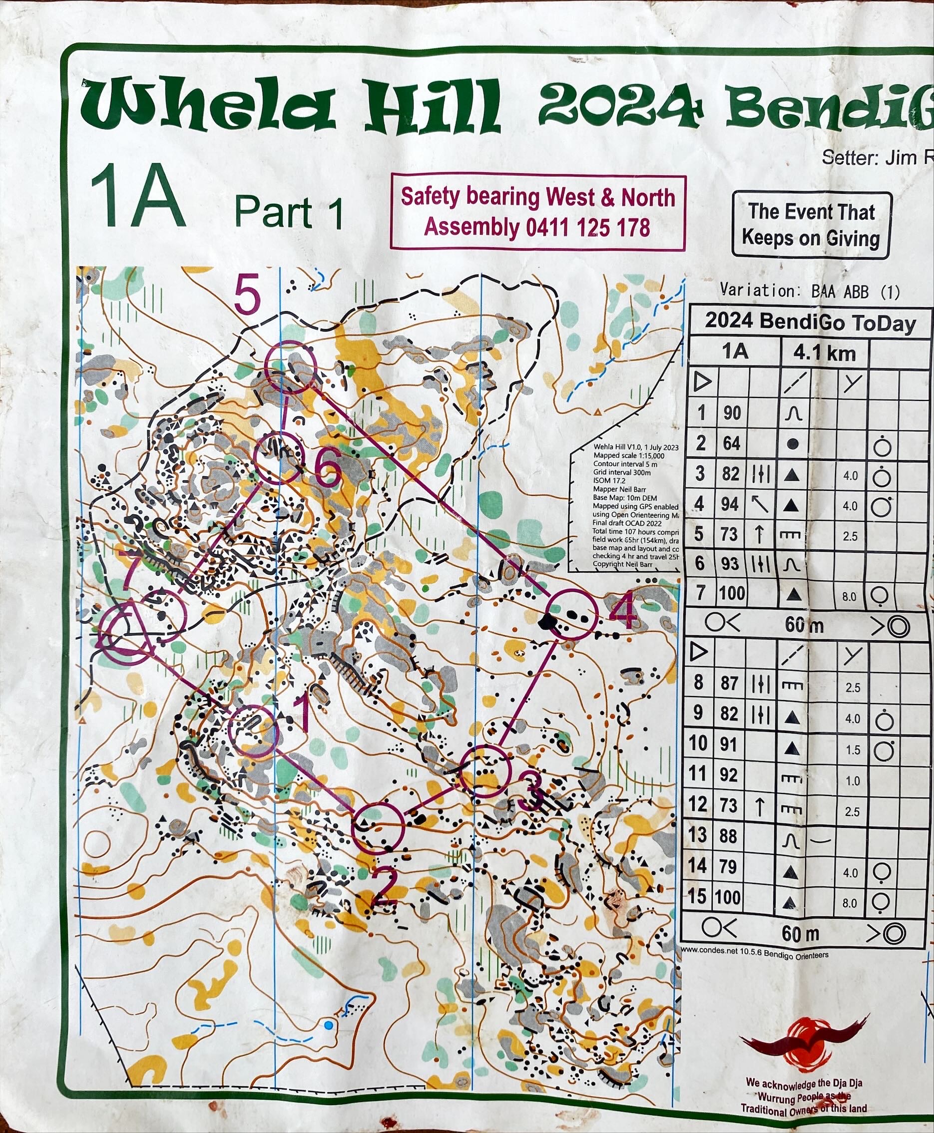 2024 Bendigo ToDay map 1 of 3 (25-02-2024)