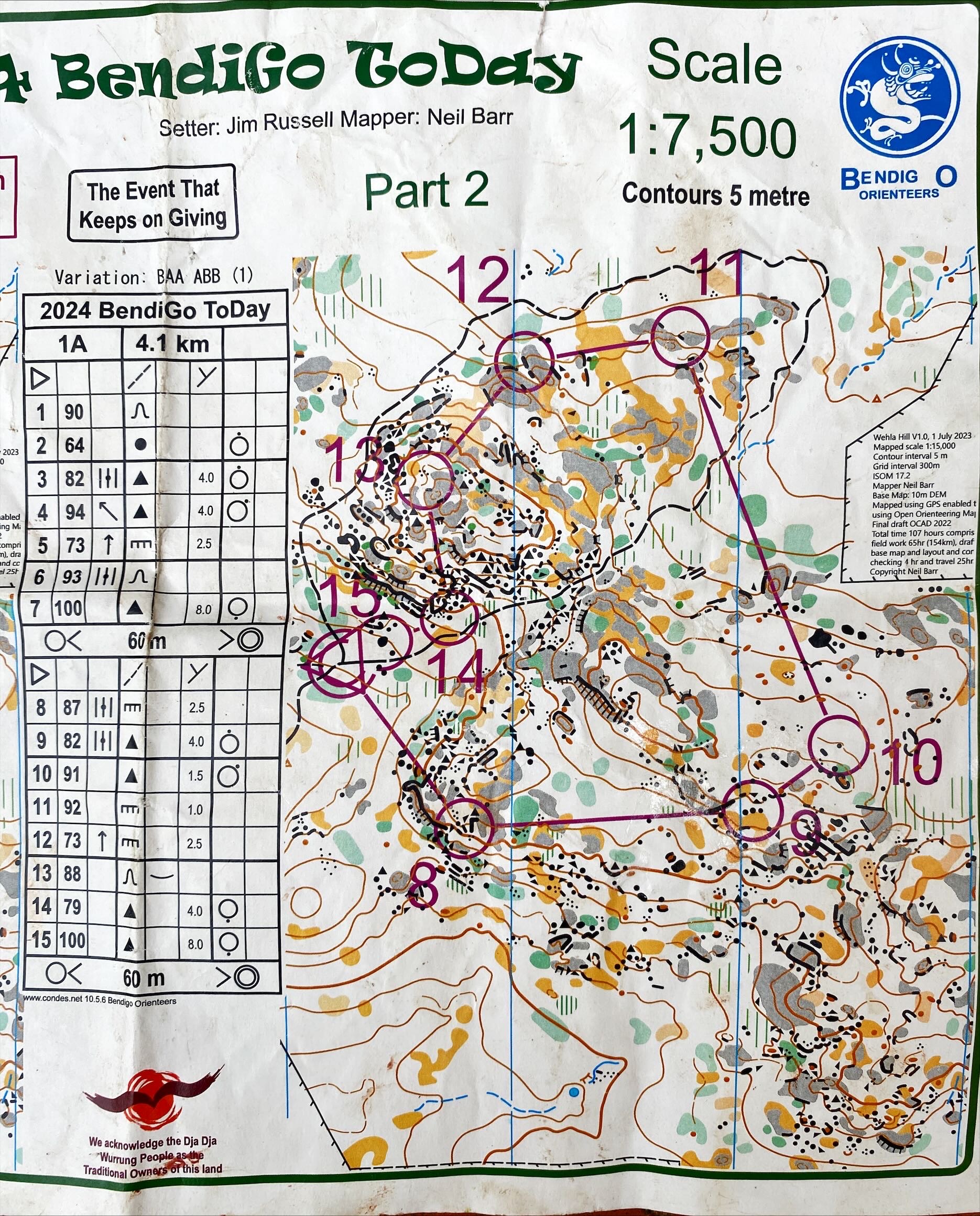 2024 Bendigo ToDay map 2 of 3 (25-02-2024)