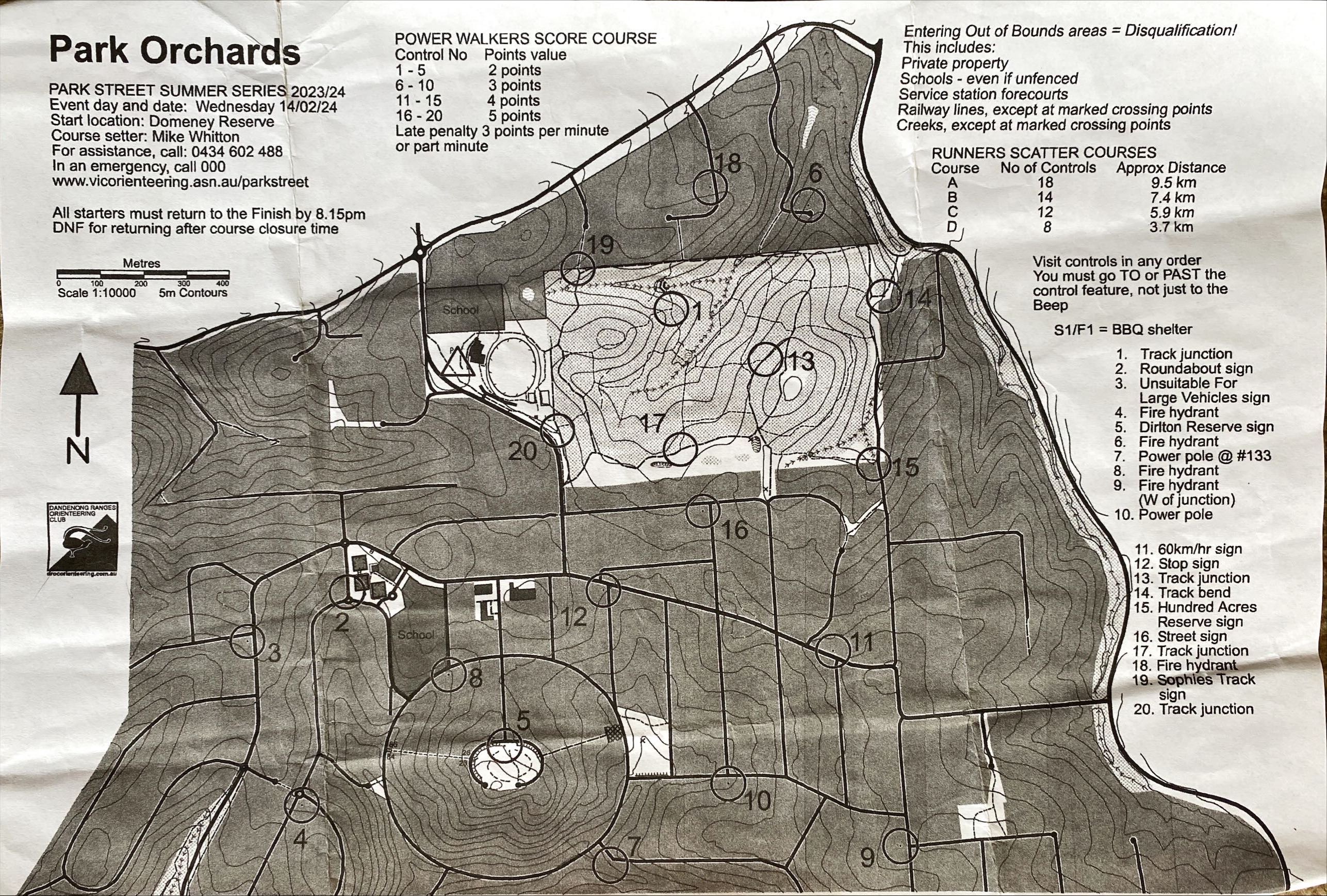 Melbourne Park Street Wednesday Summer Series Event 20 (2024-02-14)