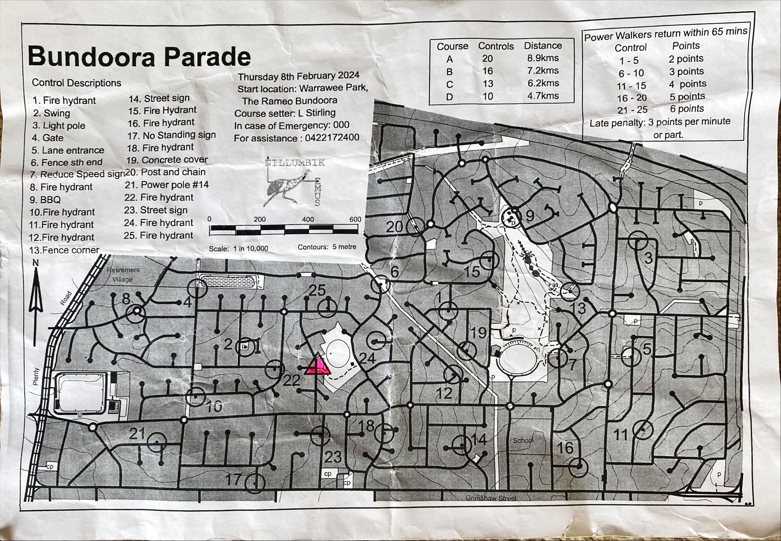 Melbourne Park Street Thursday Summer Series Event 19 (08-02-2024)