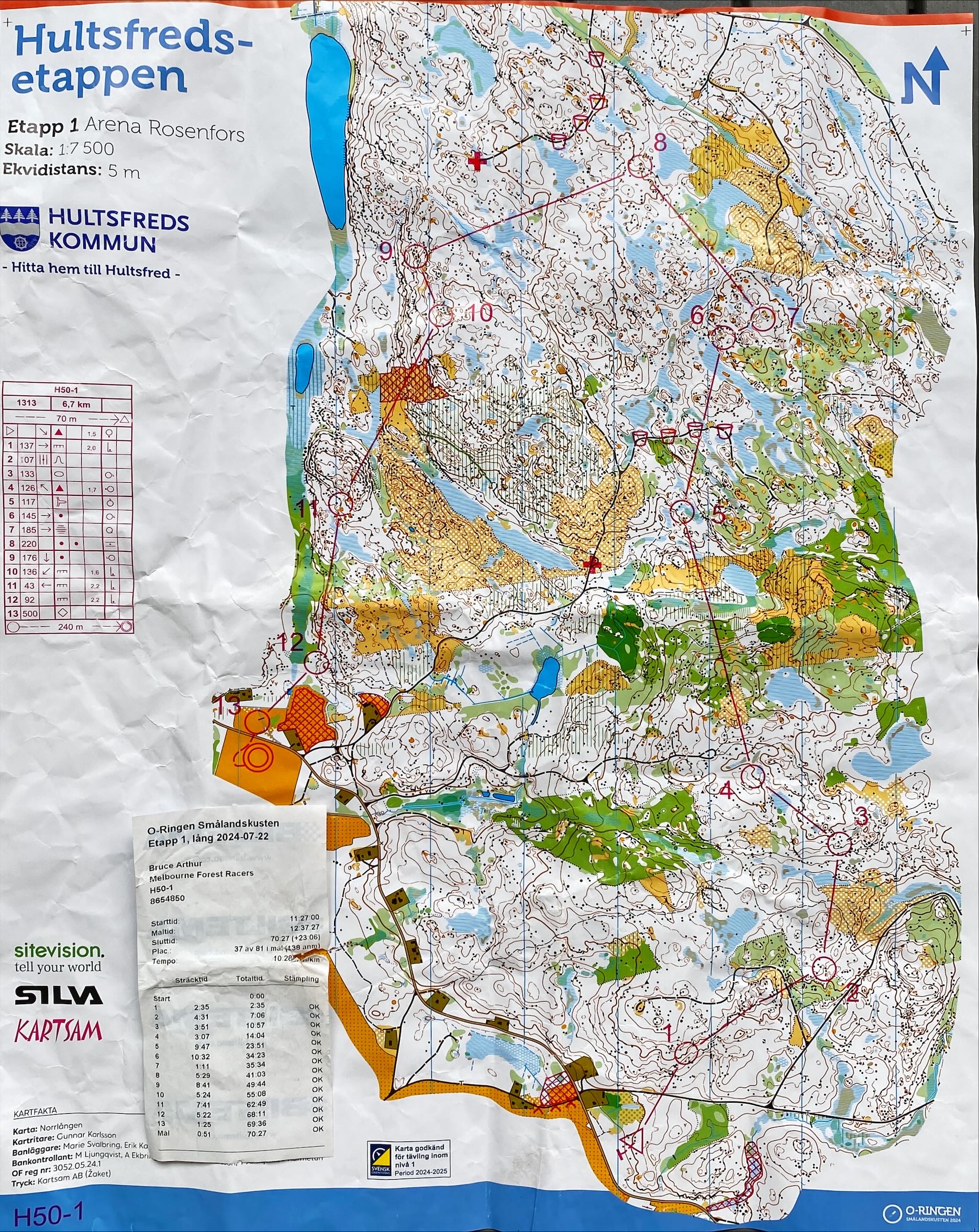 2024 O-Ringen Stage 1 (22-07-2024)