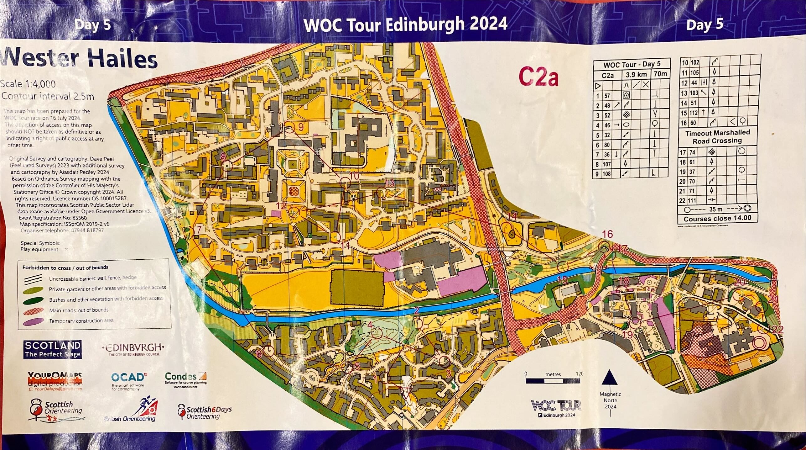 WOC Tour Day 5 (16/07/2024)