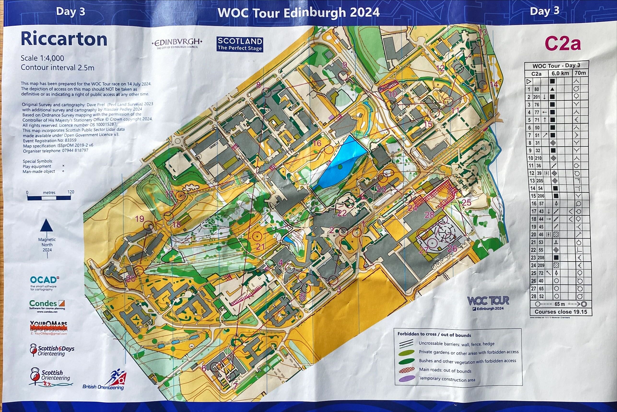 WOC Tour Day 3 (14.07.2024)