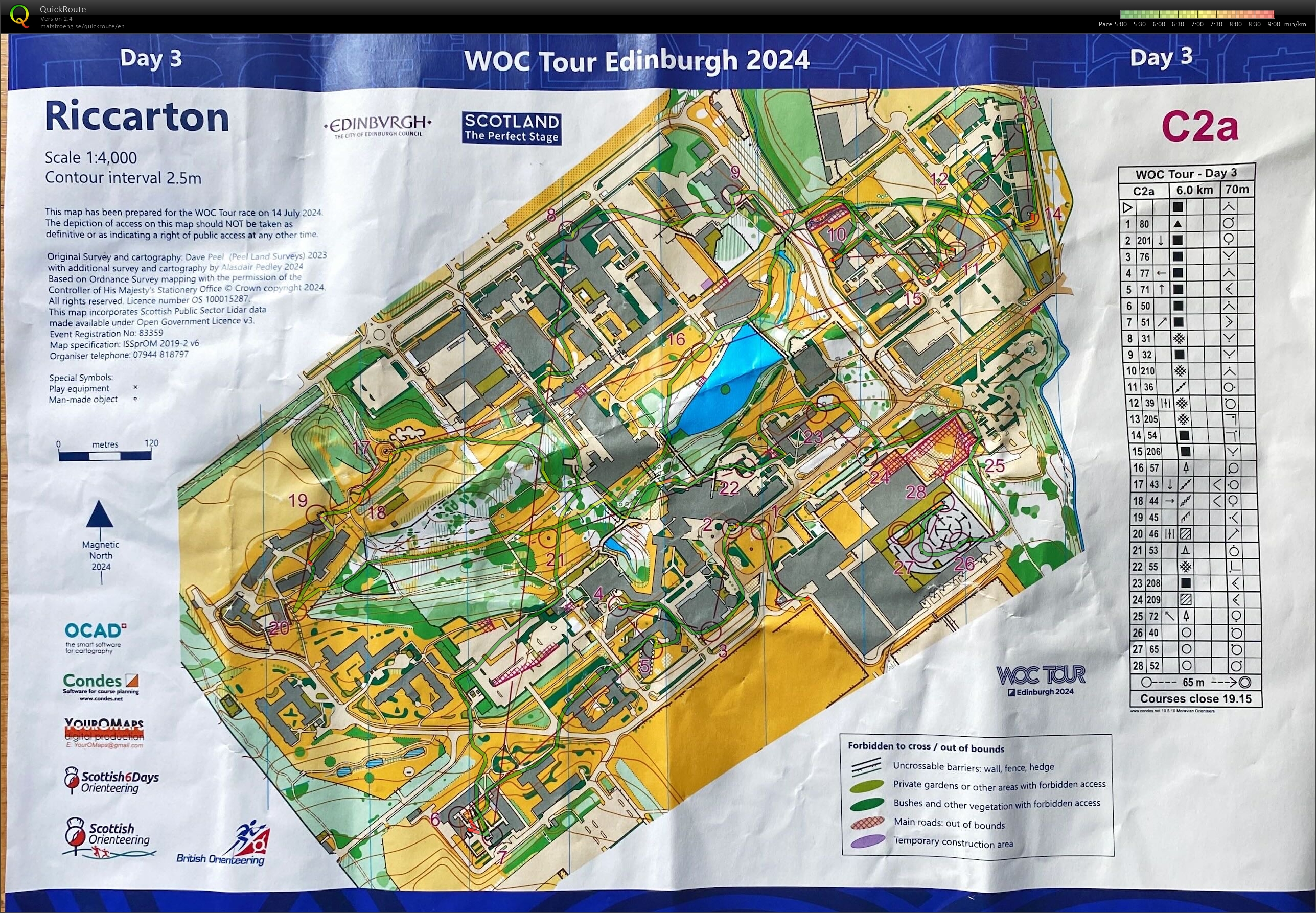 WOC Tour Day 3 (14.07.2024)
