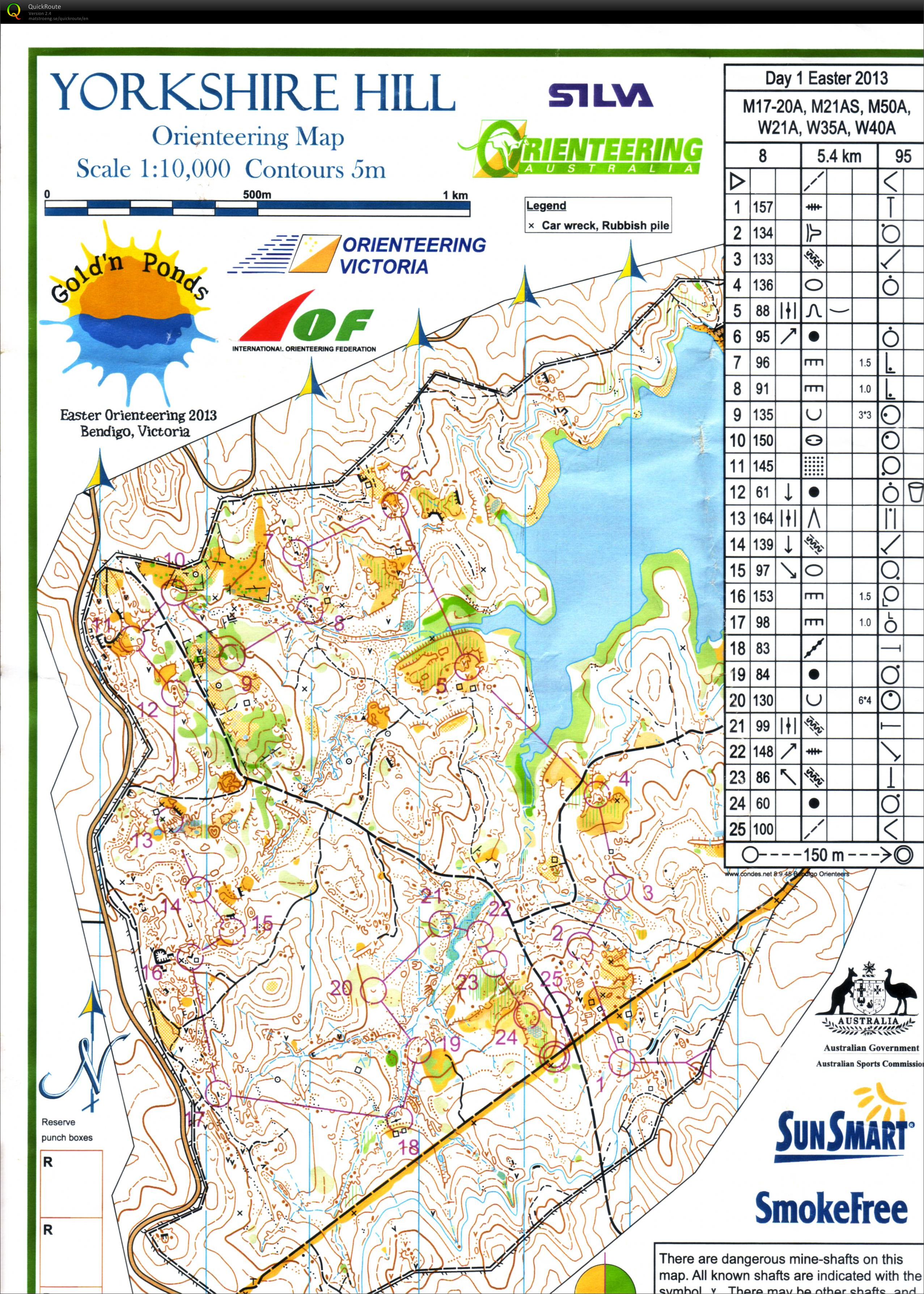 Easter Orienteering Carnival - Day 1 (30/03/2013)