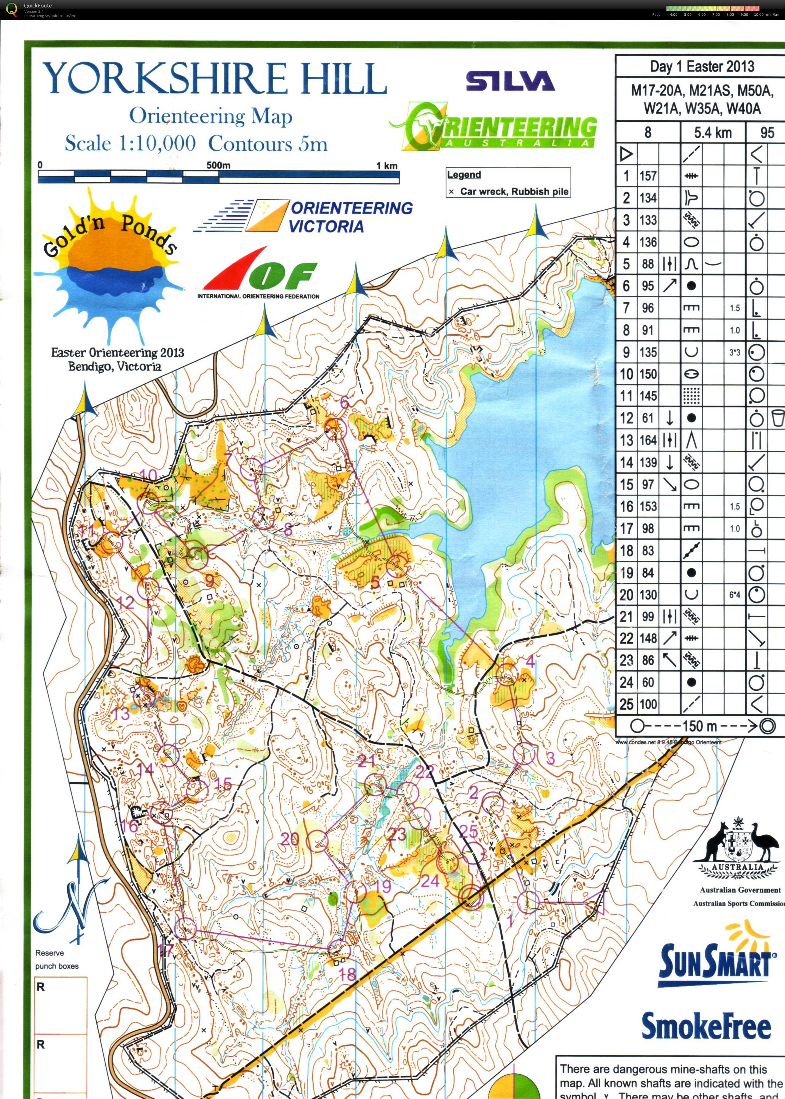 Easter Orienteering Carnival - Day 1 (30/03/2013)