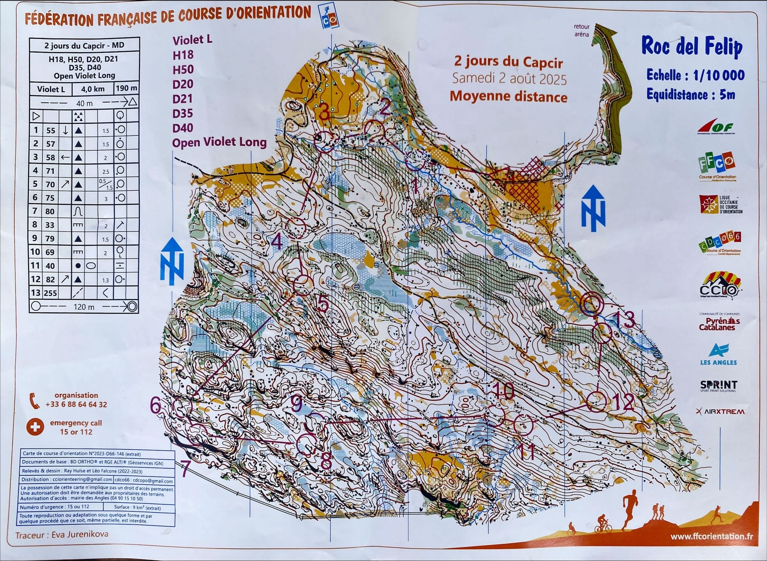 2 jours du Capcir - Moyenne distance (2025-08-02)