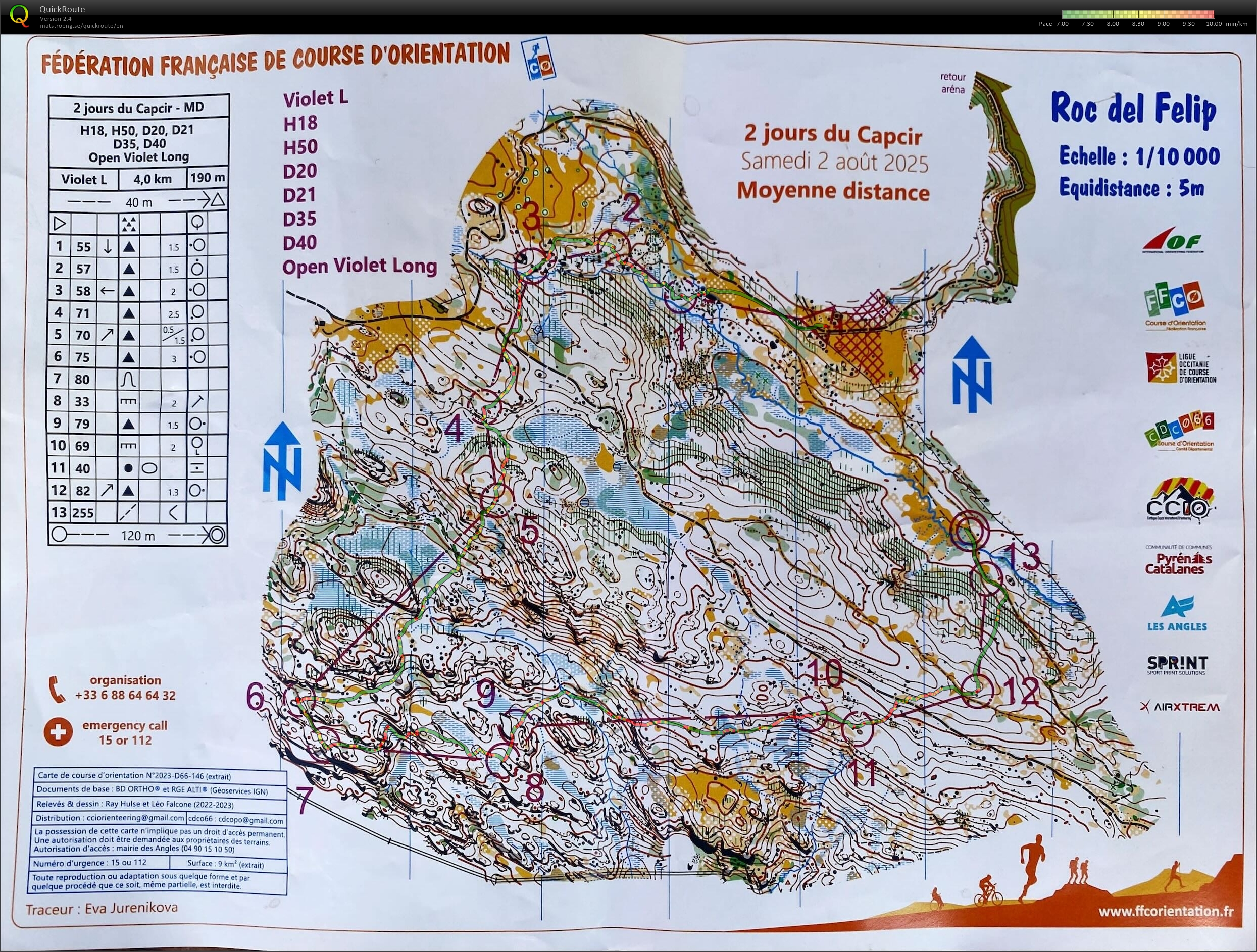 2 jours du Capcir - Moyenne distance (2025-08-02)