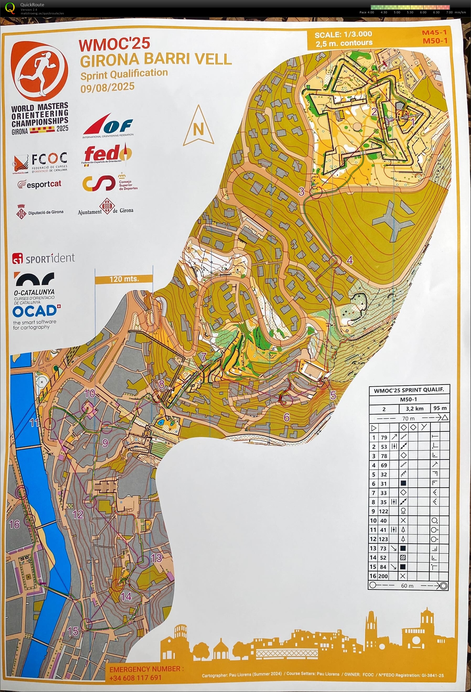 WMOC Sprint qualifier (2025-08-09)
