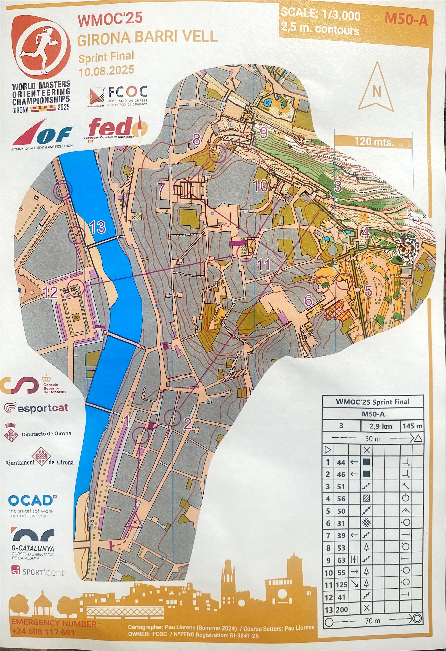 WMOC Sprint final (10-08-2025)