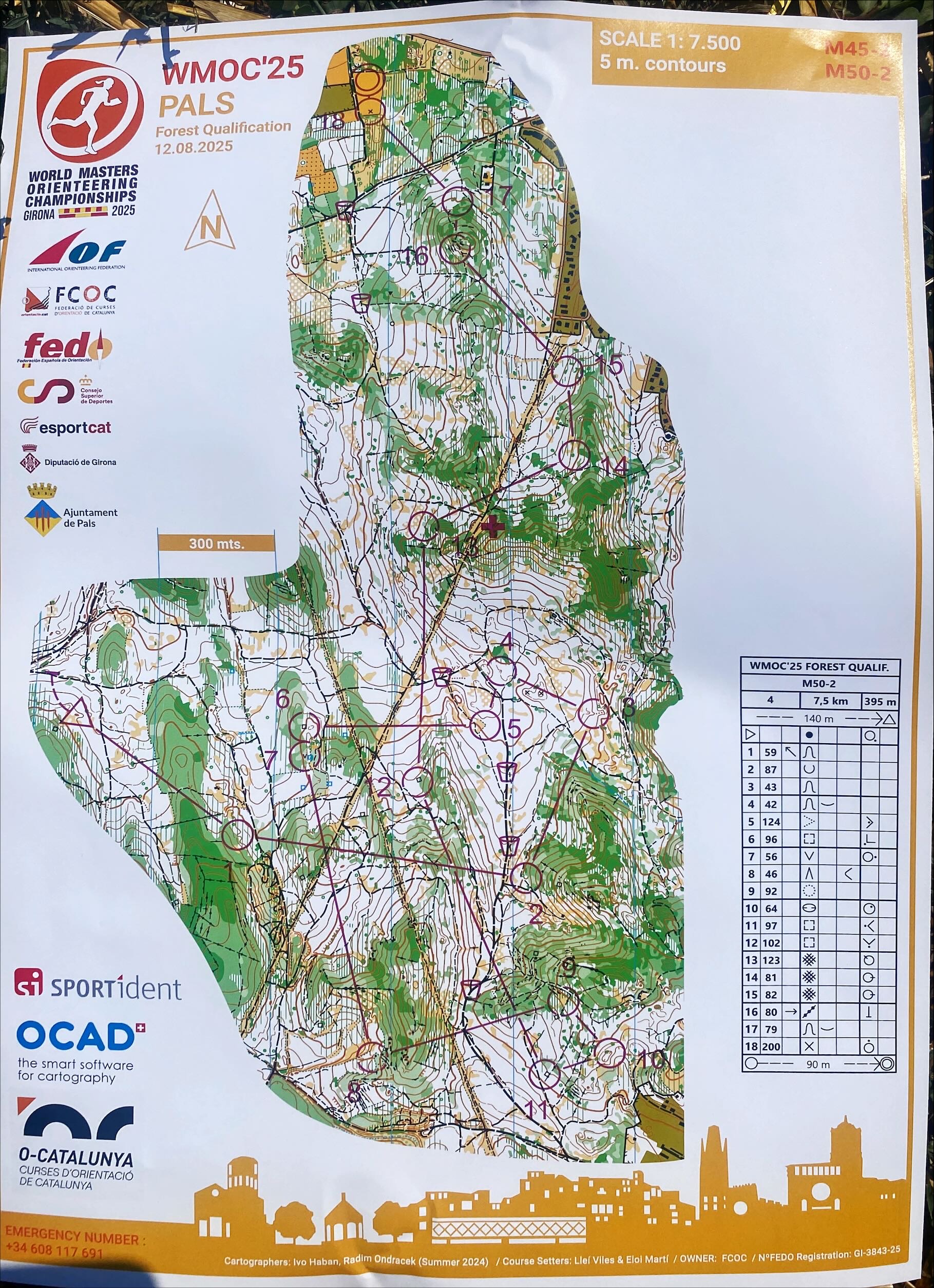 WMOC Forest qualifier (2025-08-12)