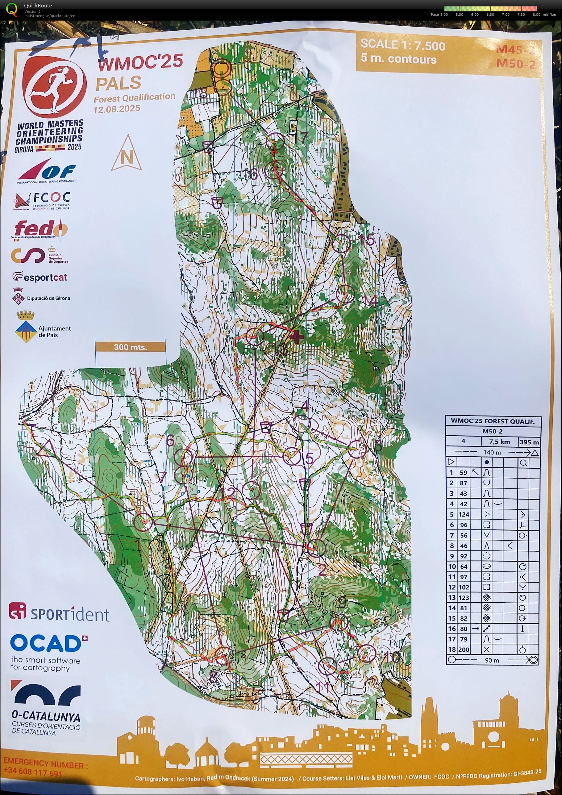 WMOC Forest qualifier (2025-08-12)