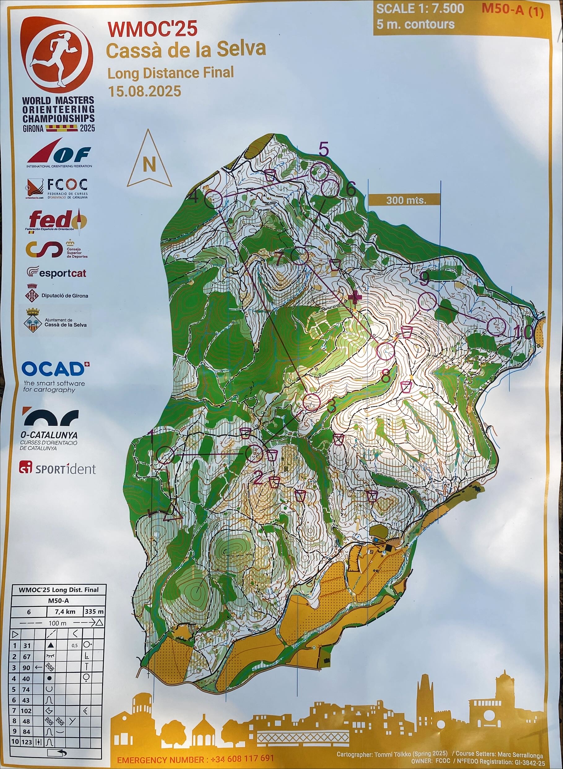 WMOC Long Final part 1 of 2 (15/08/2025)