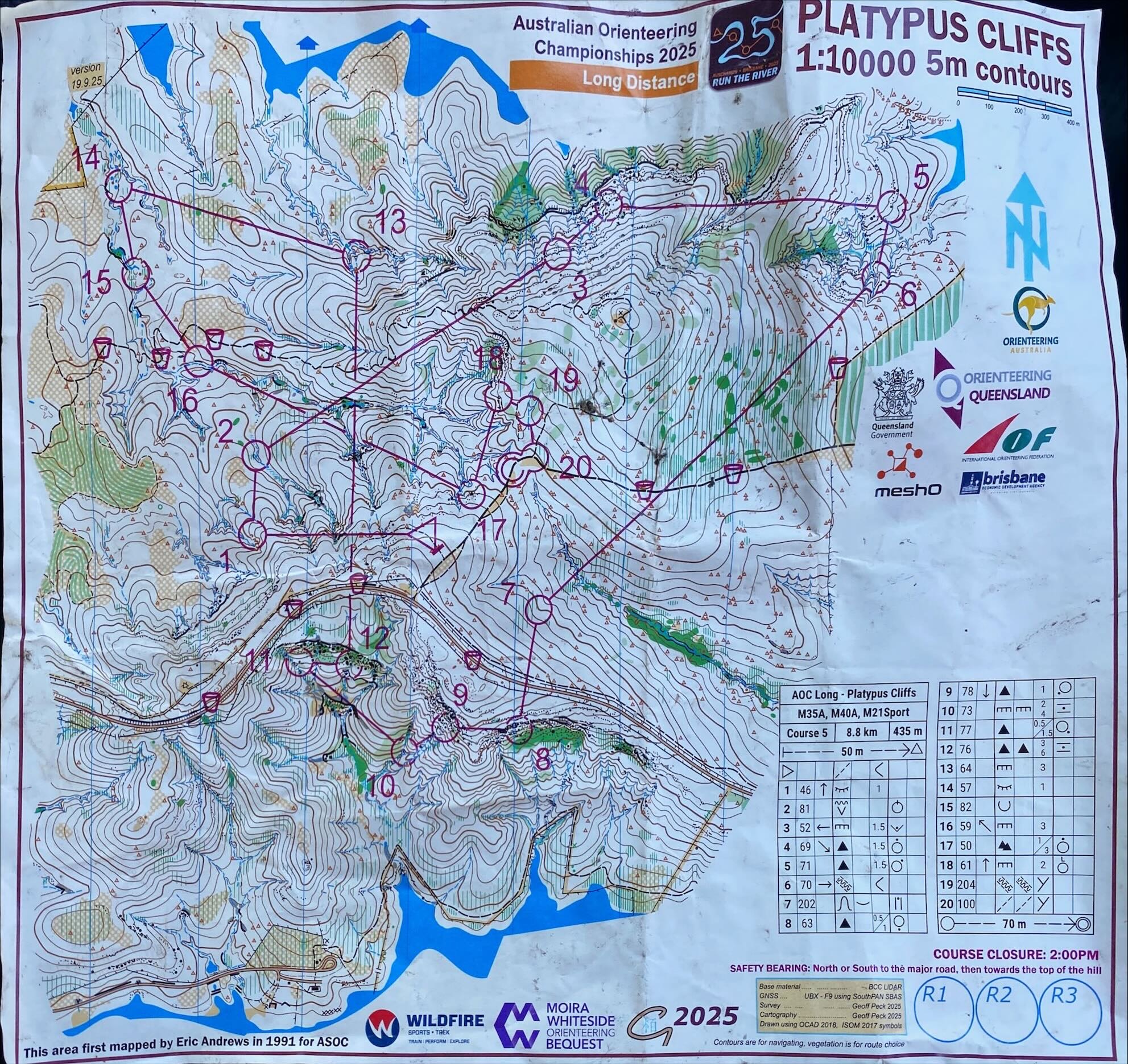 2025 Australian Championships Long Distance (28/09/2025)