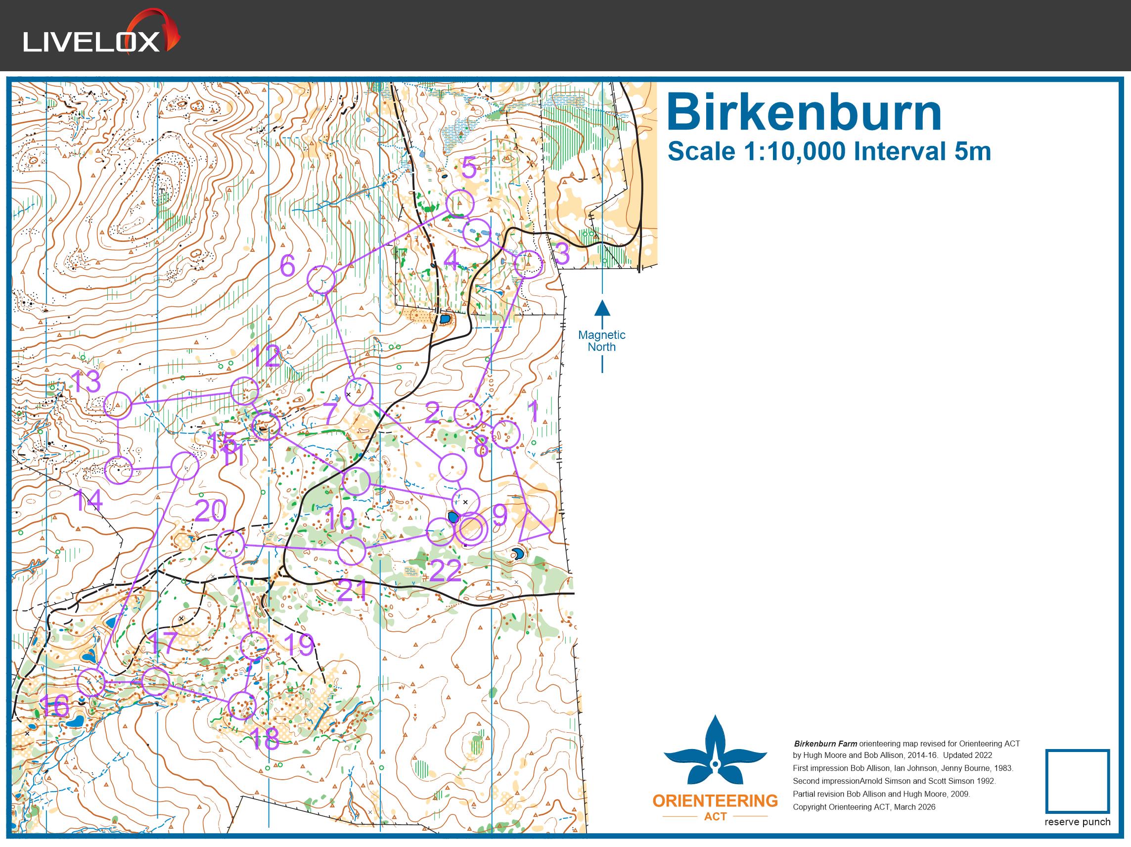 2026 NOL Round 2 ACT Middle Distance Championships (08-03-2026)