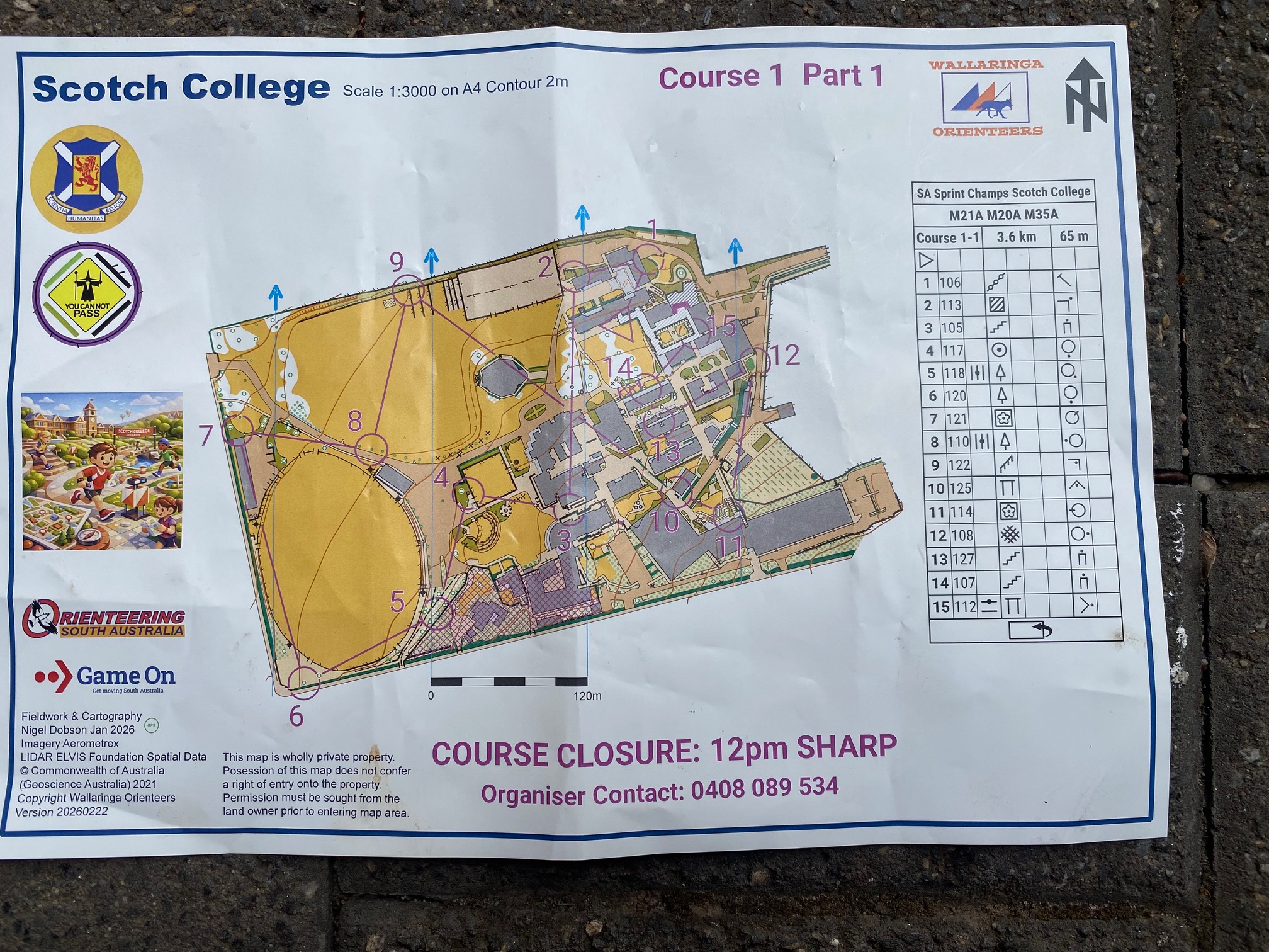 2026 SA Sprint Championships map 1 of 2 (2026-03-01)