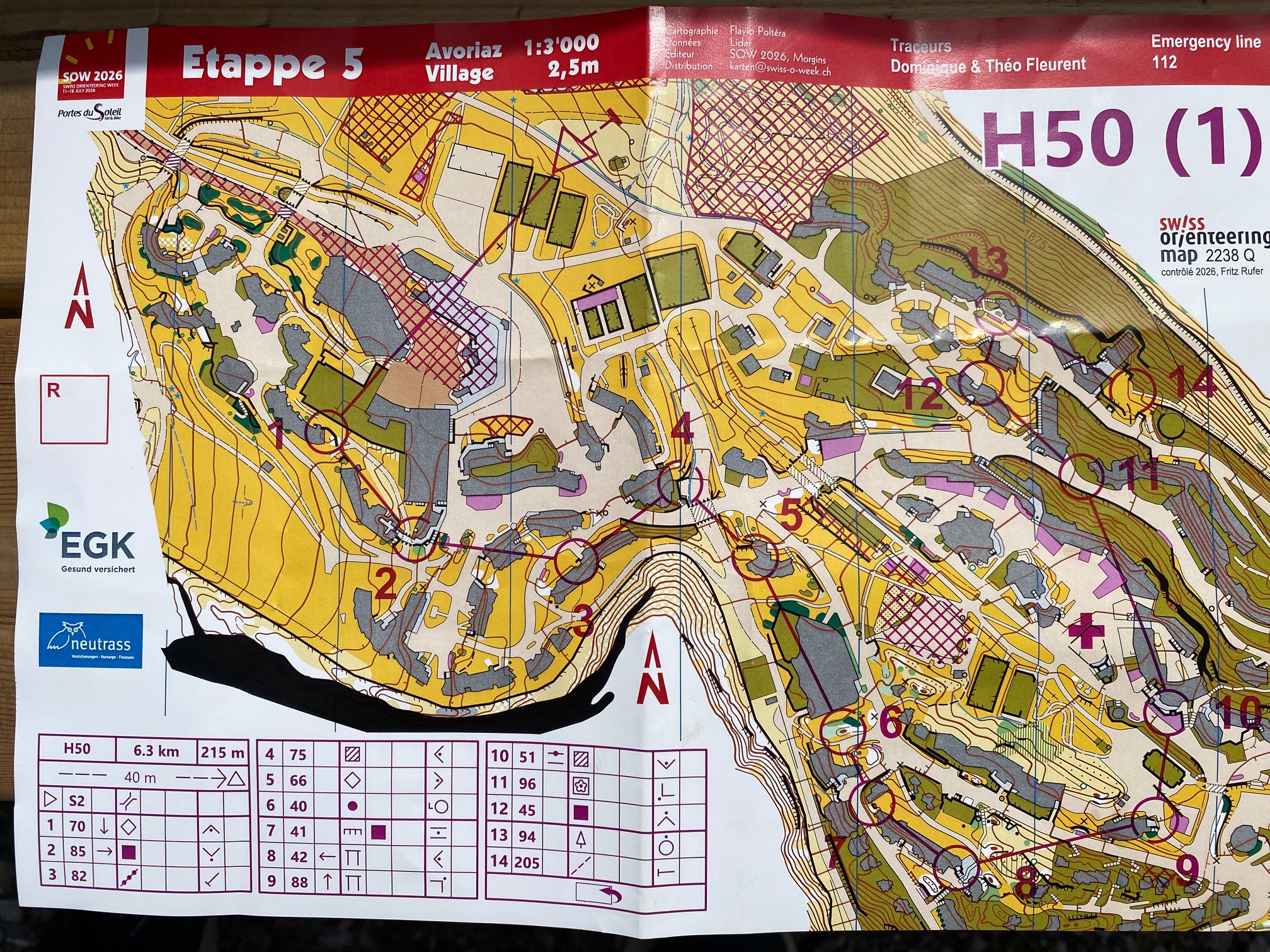 Swiss O Week not Stage 5  (16/07/2026)