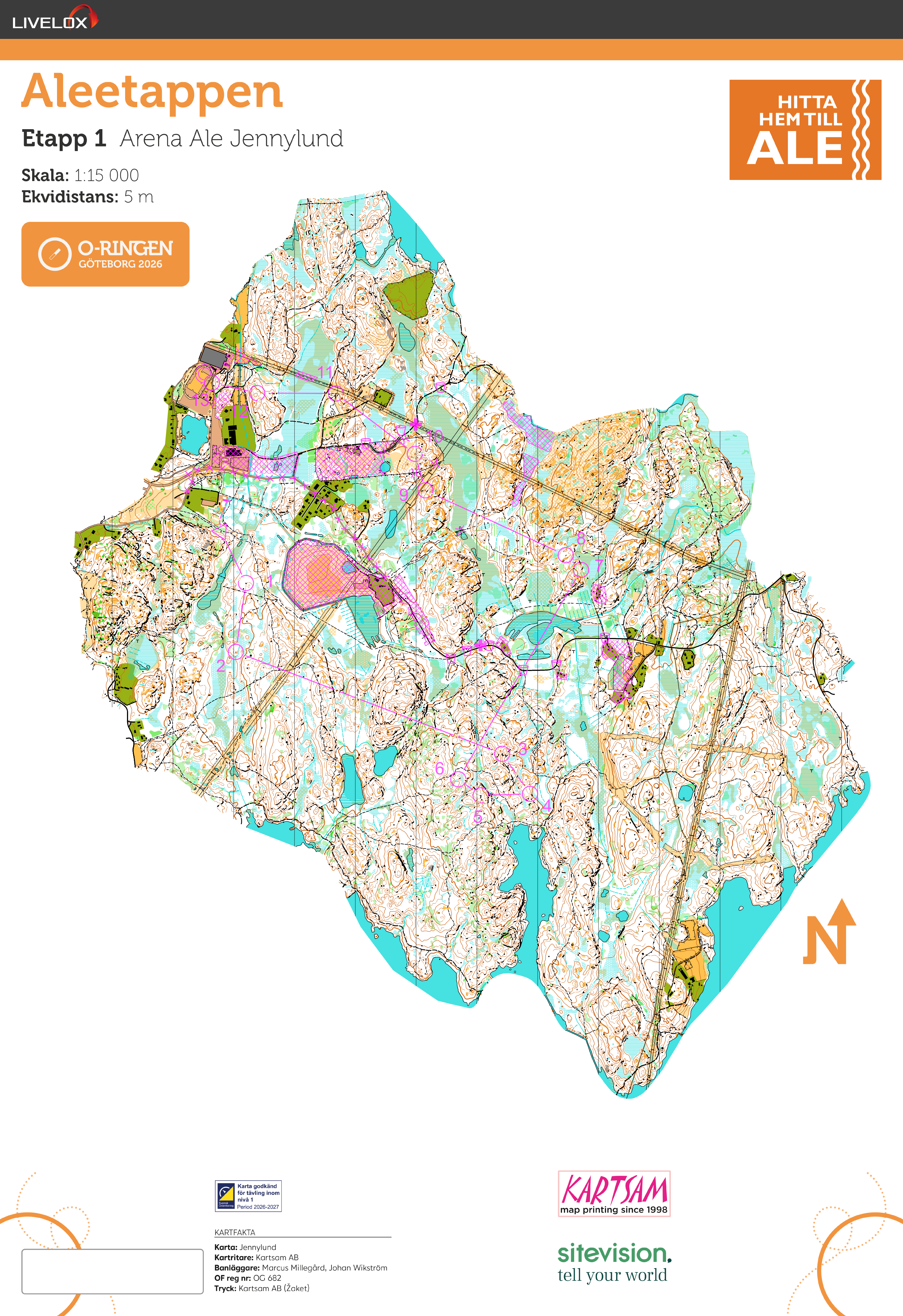 O-Ringen Goteborg Stage 1 (20/07/2026)
