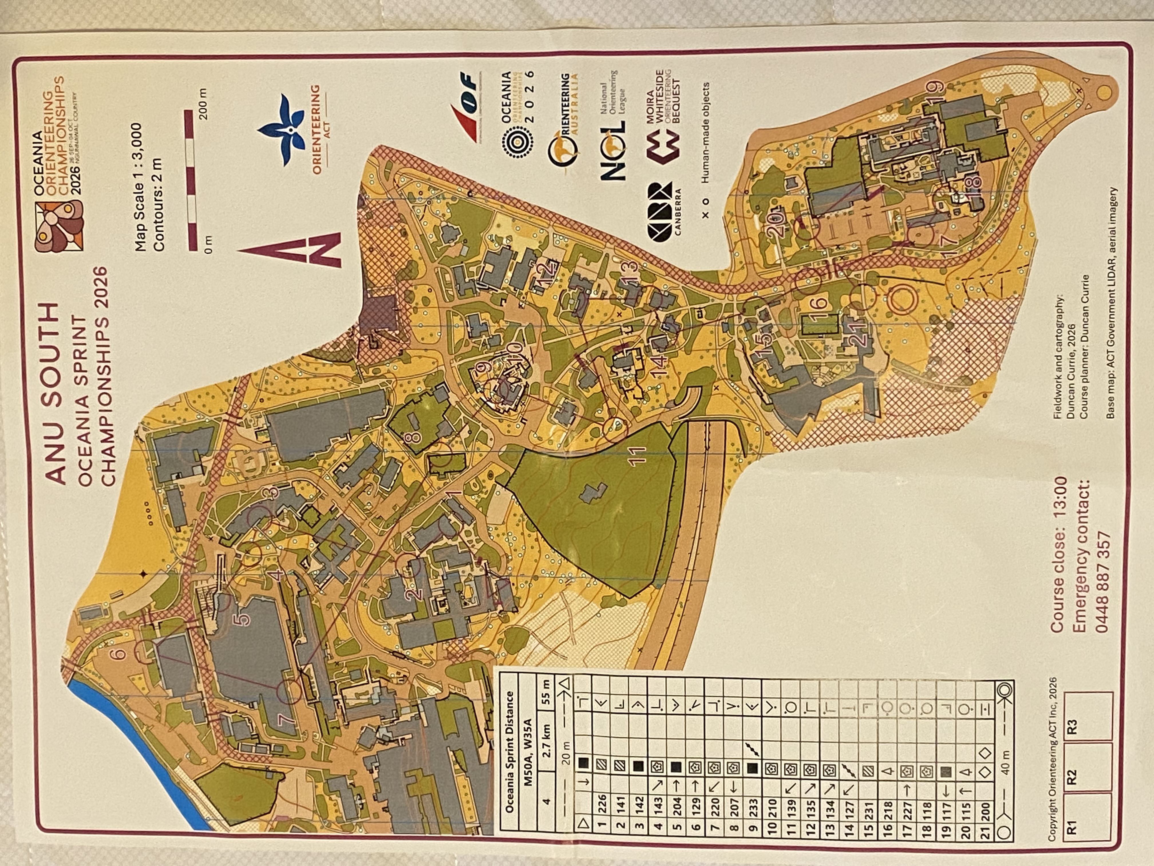 2026 Oceania Championships Sprint Distance (04/10/2026)