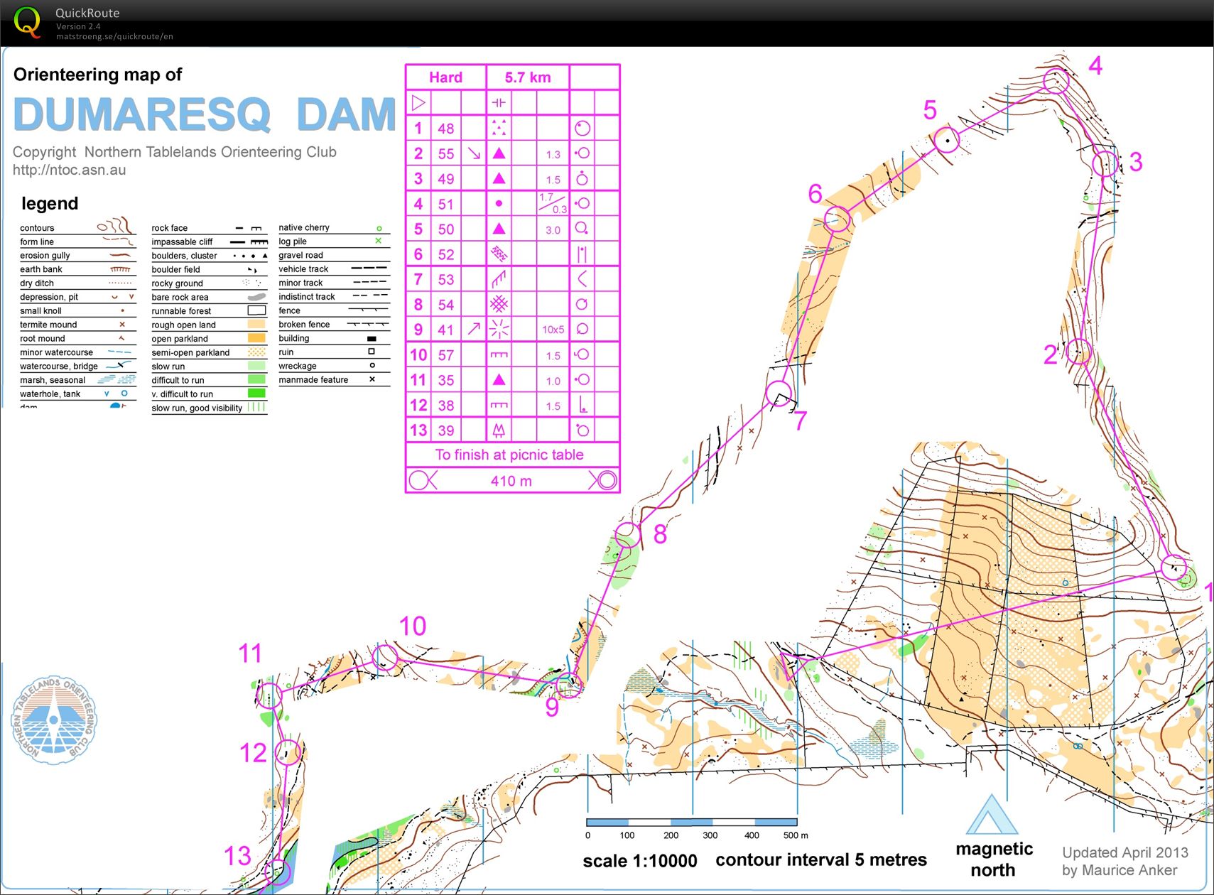 Local NTOC event (14/04/2013)